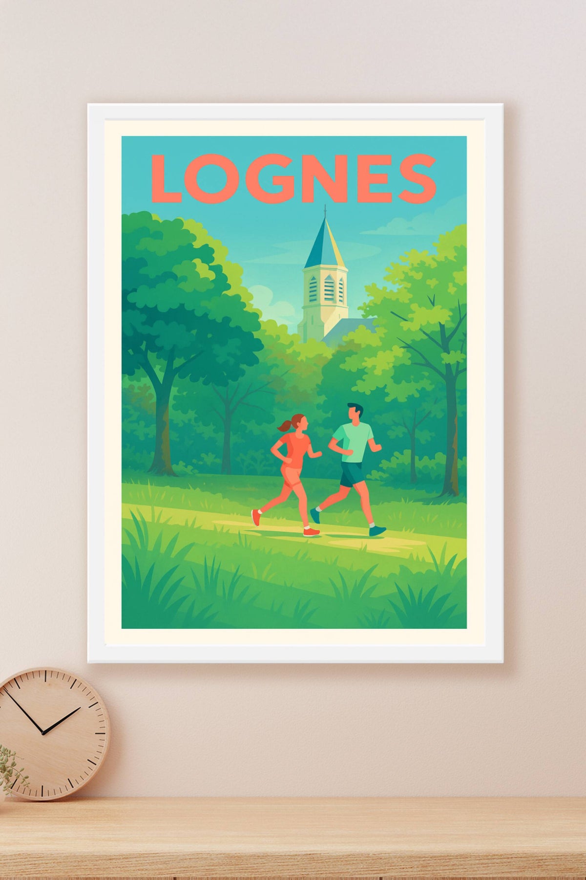 Affiche de Lognes - L'énergie en pleine nature