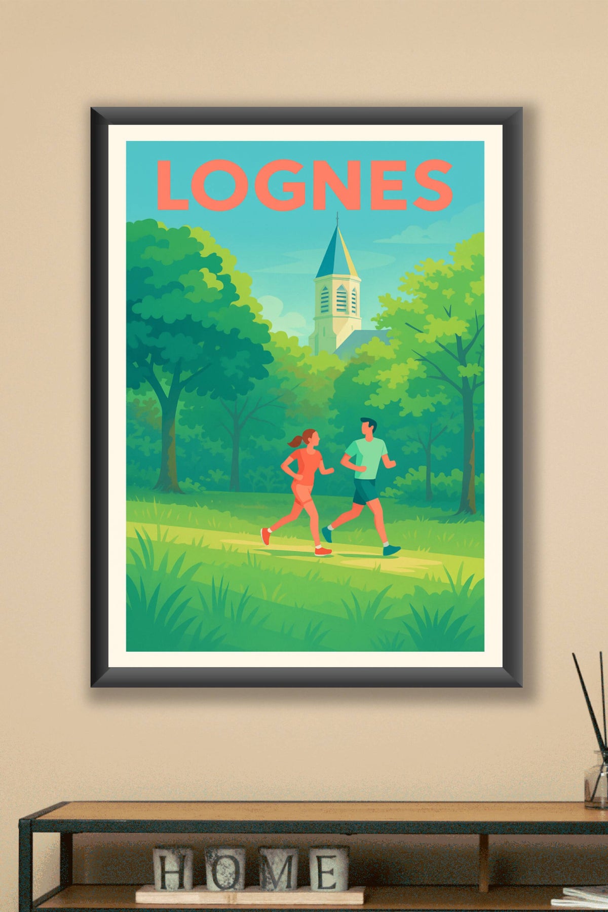 Affiche de Lognes - L'énergie en pleine nature