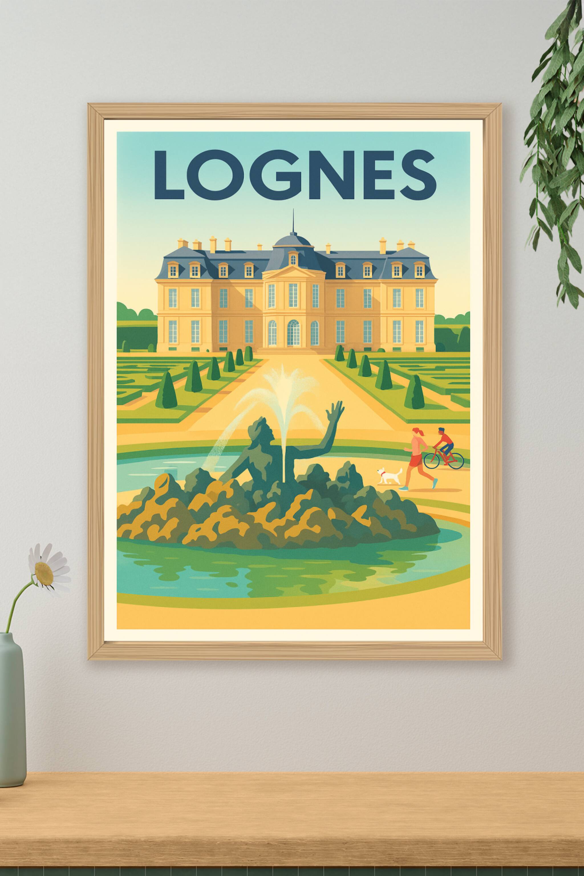 Affiche de Lognes - L'énergie en pleine nature
