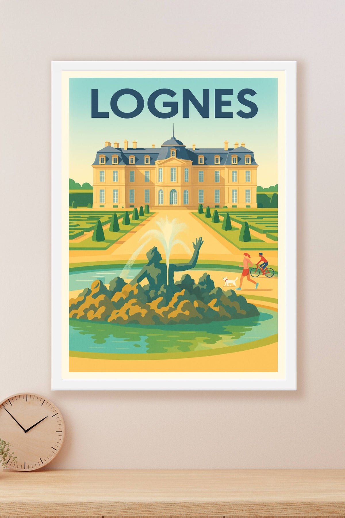 Affiche de Lognes - Élégance et Sérénité au Château