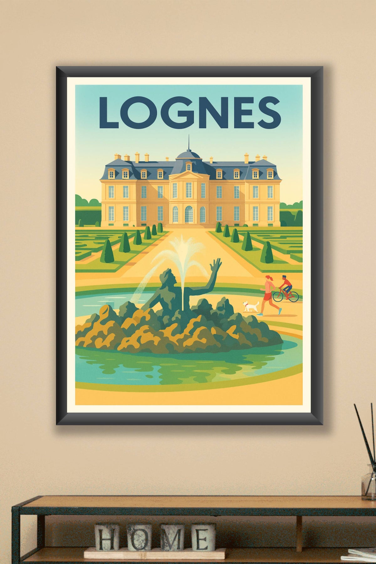 Affiche de Lognes - Élégance et Sérénité au Château