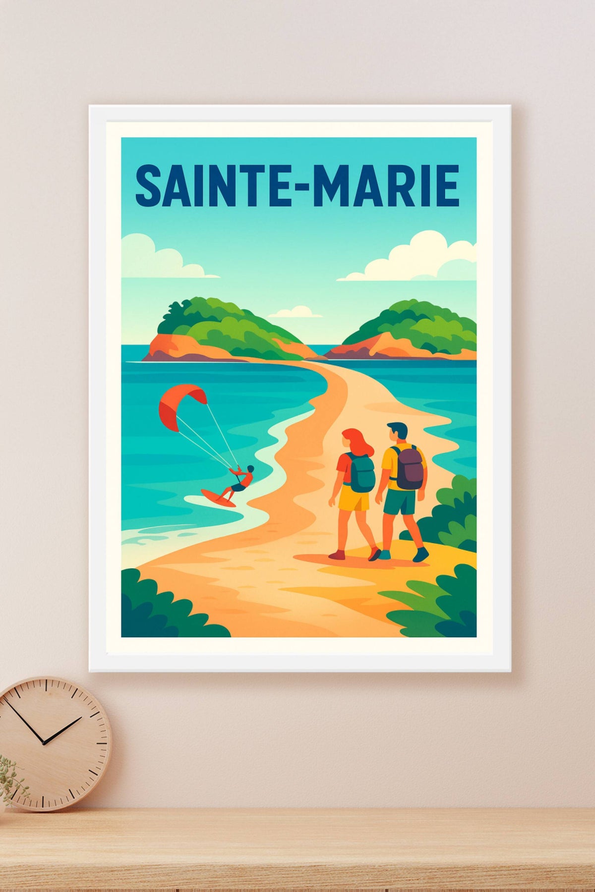 Affiche de Sainte-Marie - Escapade entre mer et aventure