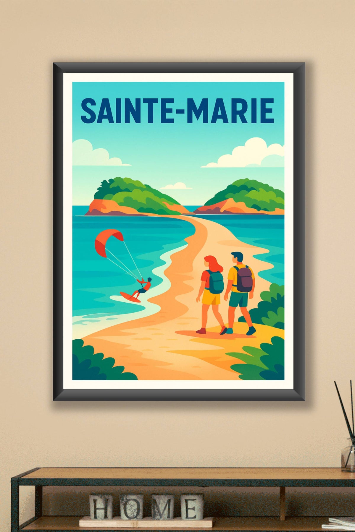 Affiche de Sainte-Marie - Escapade entre mer et aventure