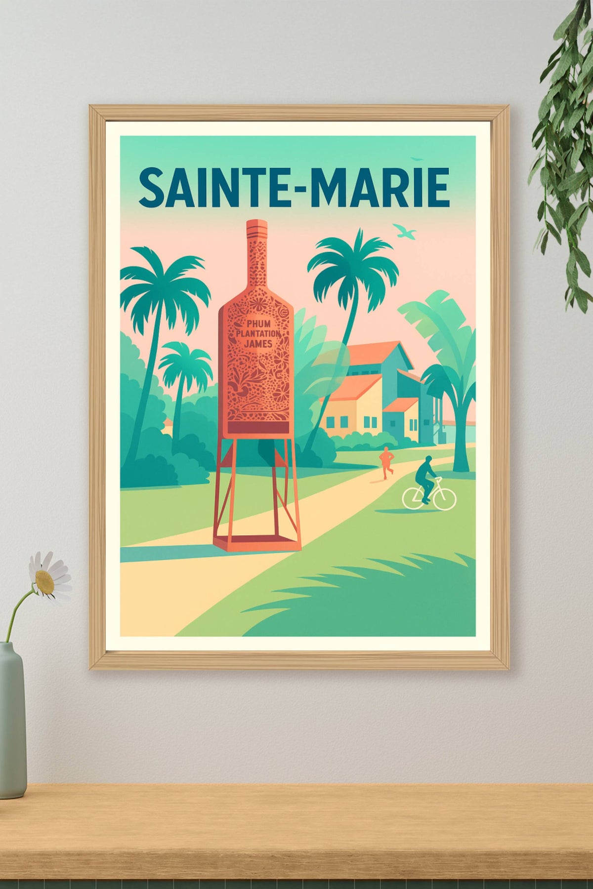 Affiche de Sainte-Marie - Un souffle tropical et artisanal