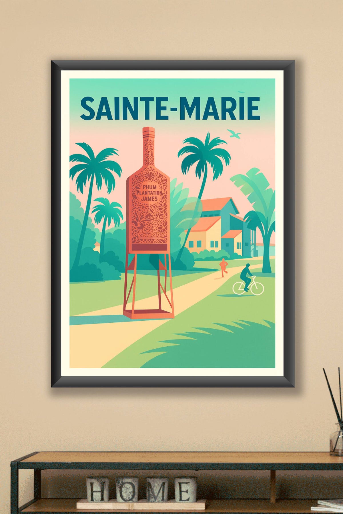 Affiche de Sainte-Marie - Un souffle tropical et artisanal