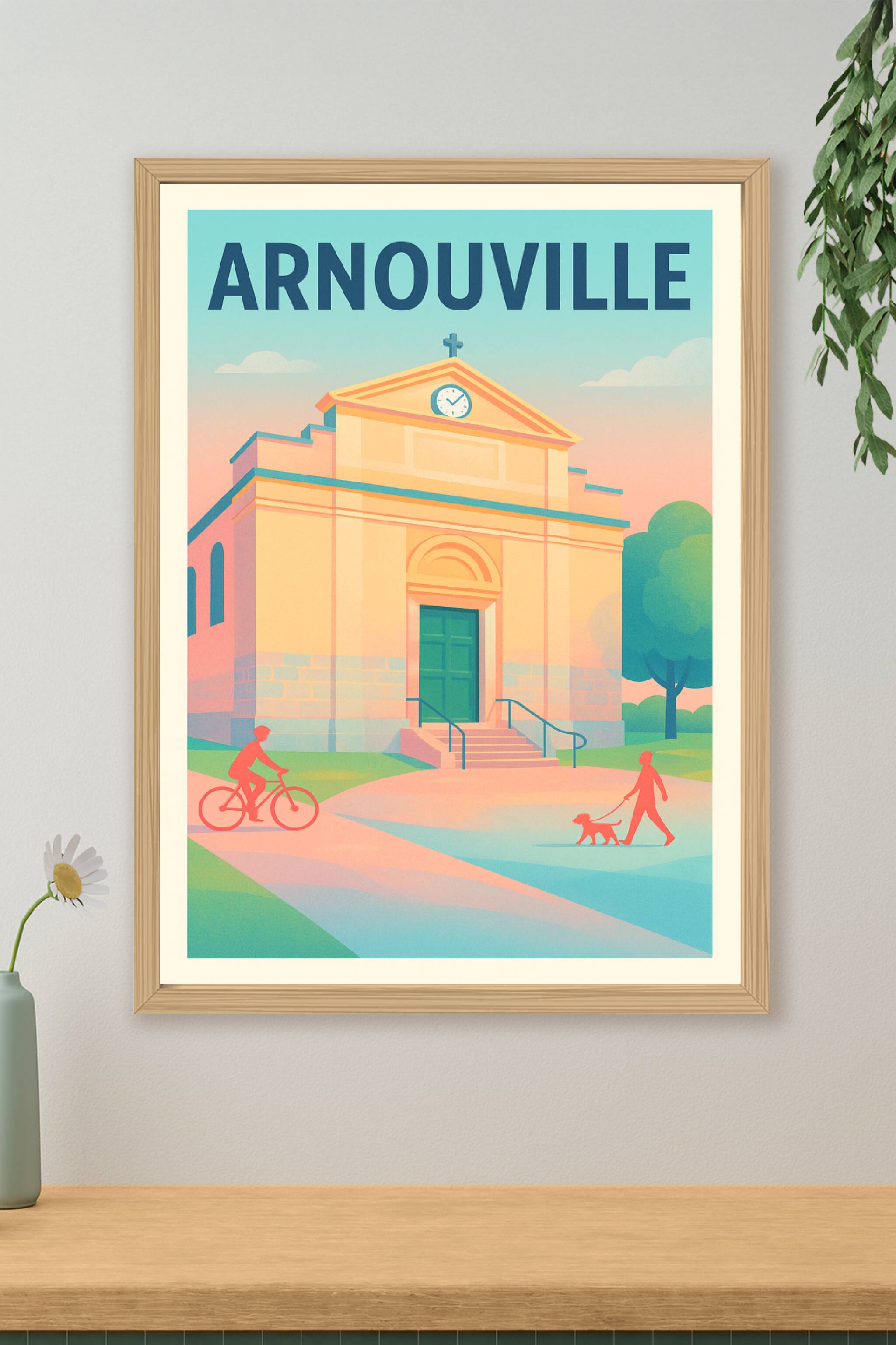 Affiche de Arnouville - Charme et sérénité au cœur de la ville
