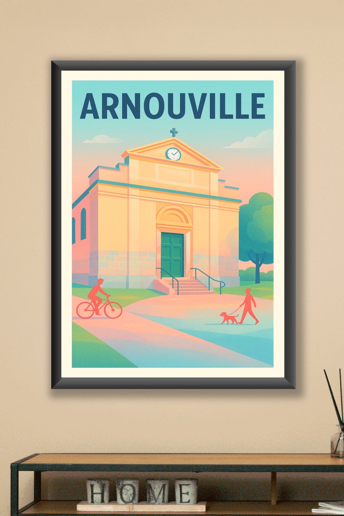 Affiche de Arnouville - Charme et sérénité au cœur de la ville