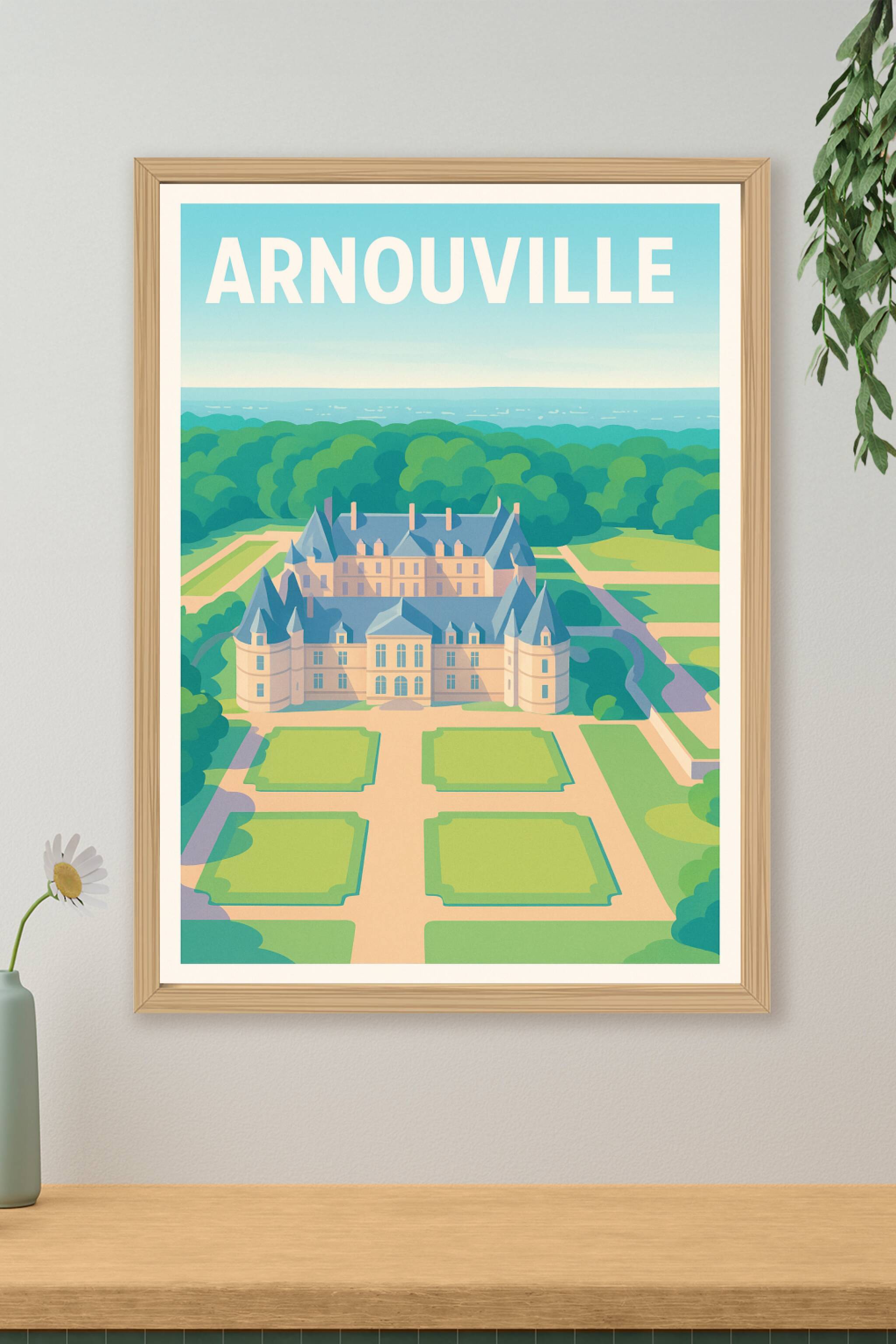 Affiche de Arnouville - Élégance et patrimoine à découvrir