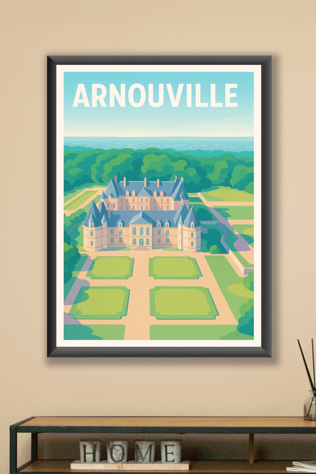 Affiche de Arnouville - Élégance et patrimoine à découvrir