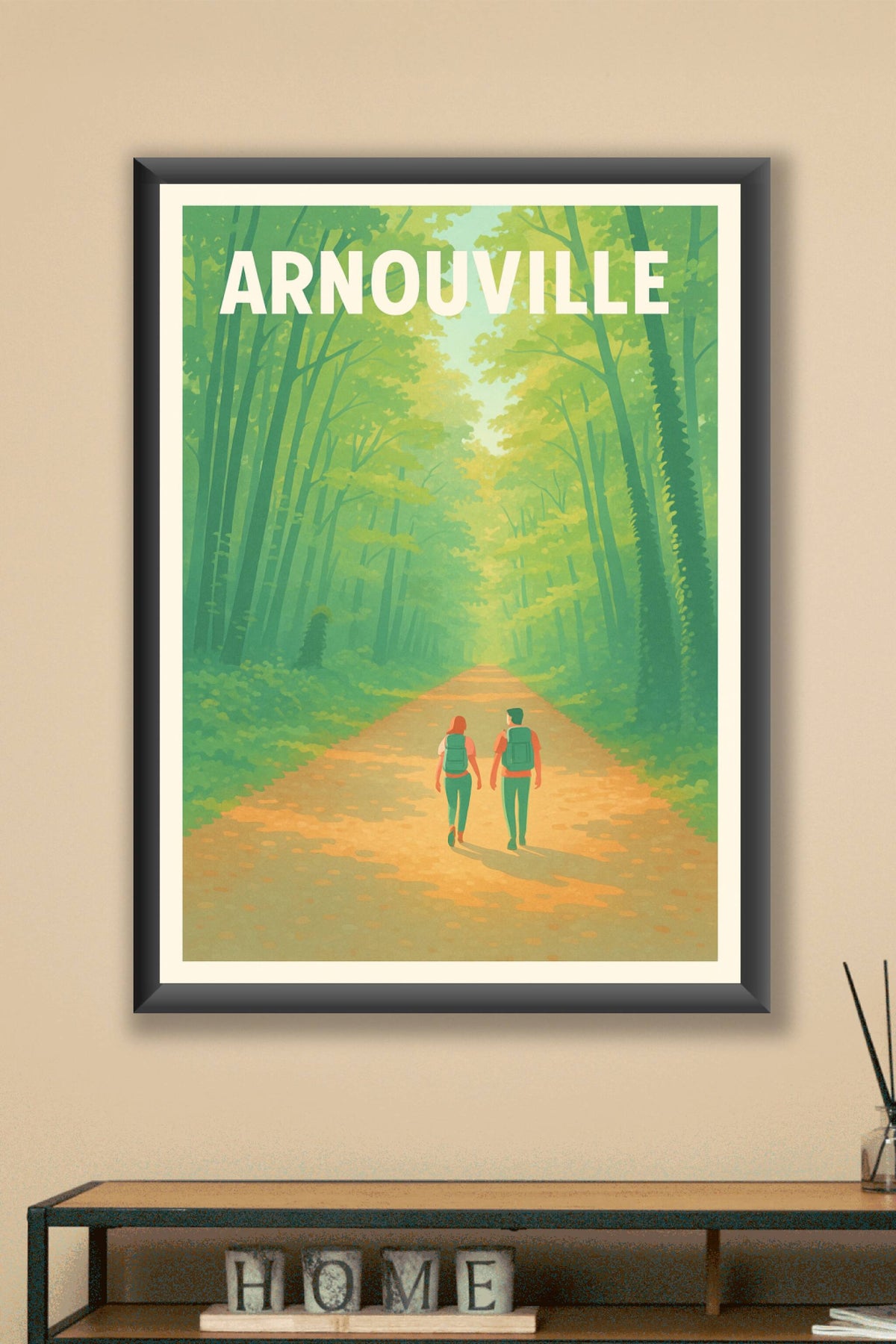 Affiche de Arnouville - Promenade en Forêt Apaisante