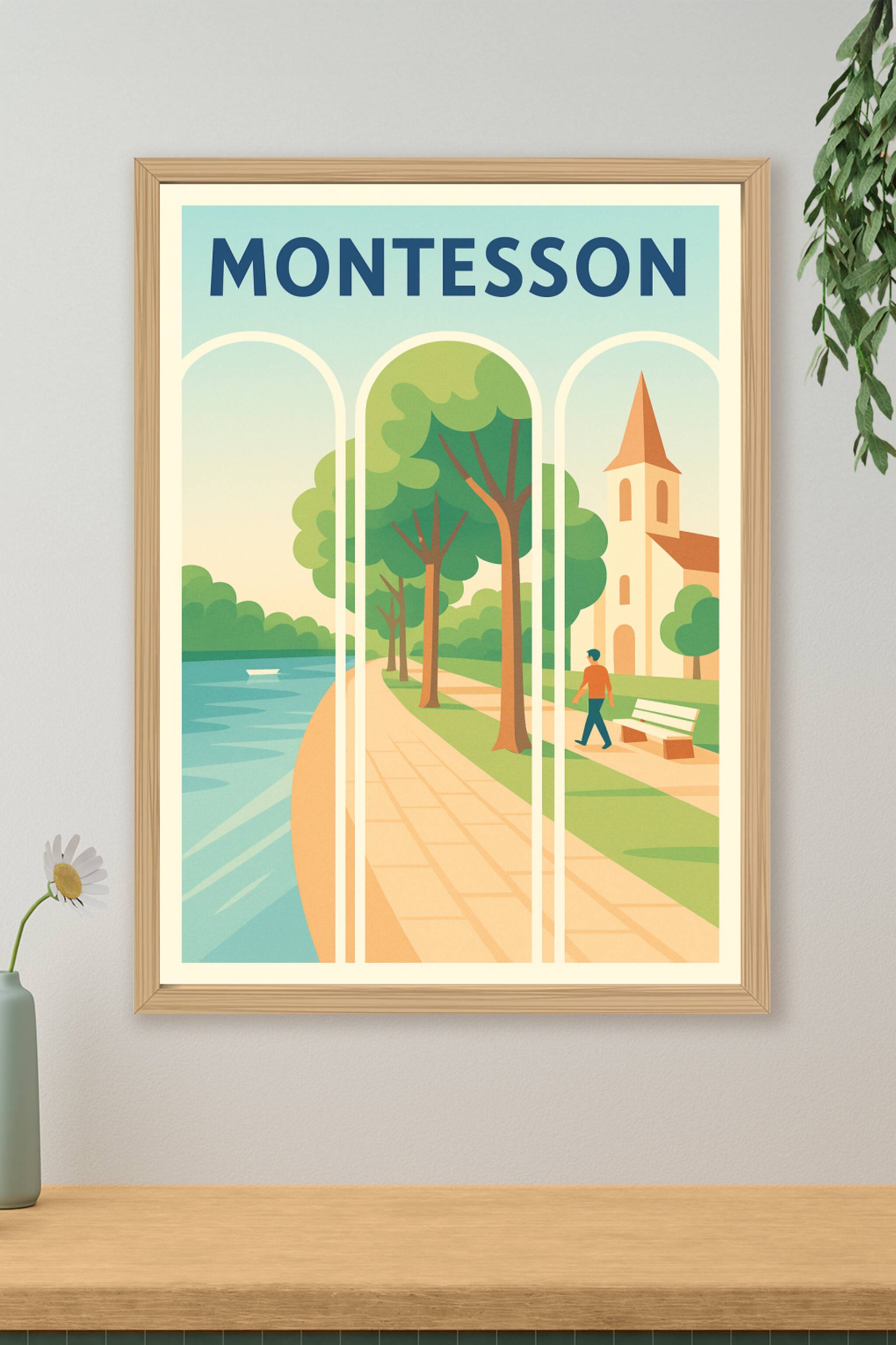 Affiche de Montesson - Balade au bord de l'eau