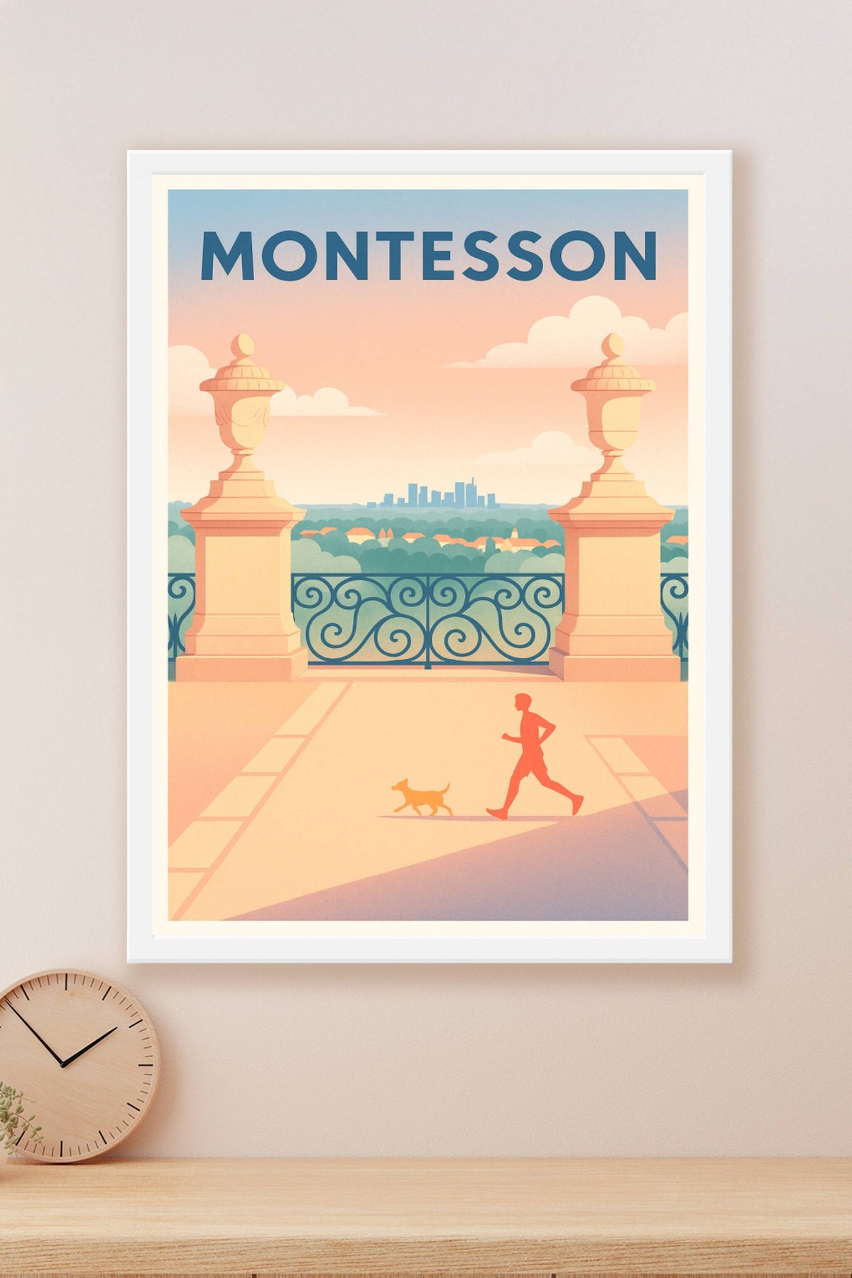 Affiche de Montesson - Évasion et promenade en douceur