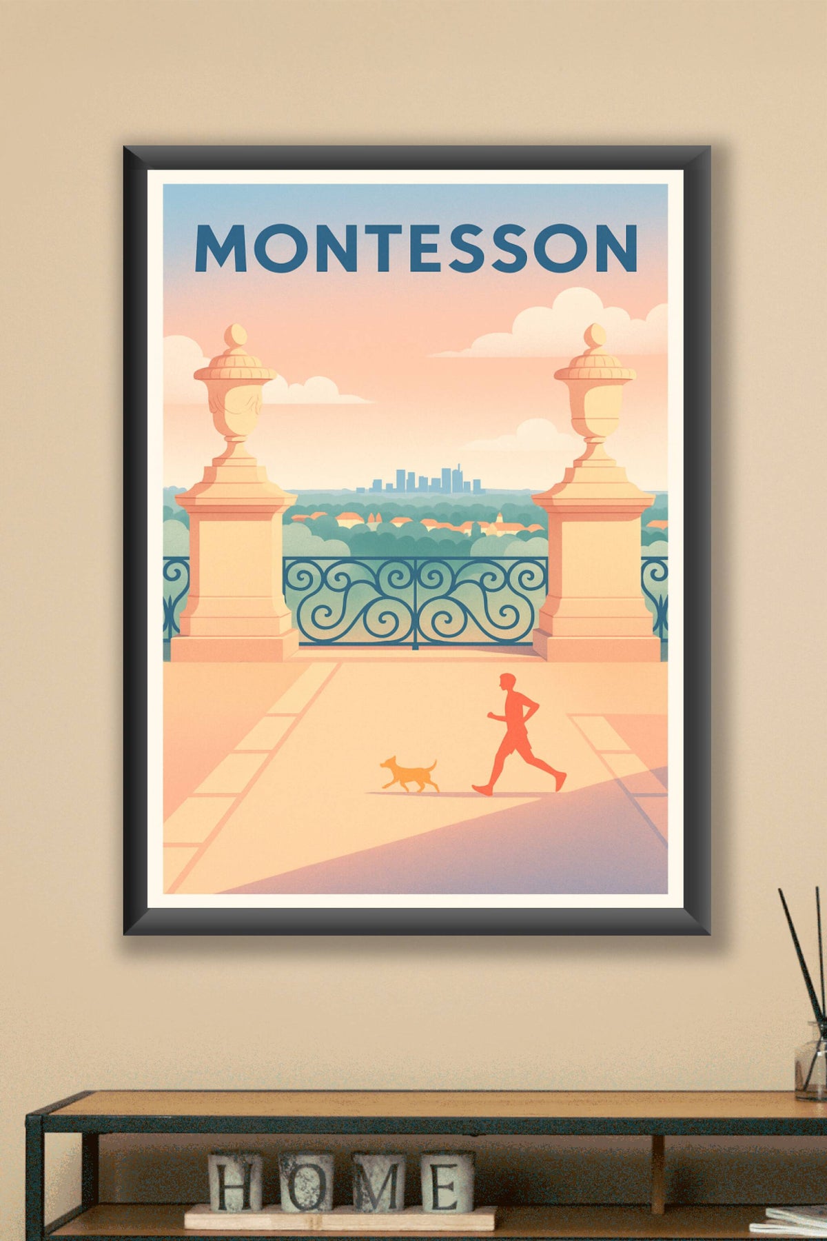 Affiche de Montesson - Évasion et promenade en douceur