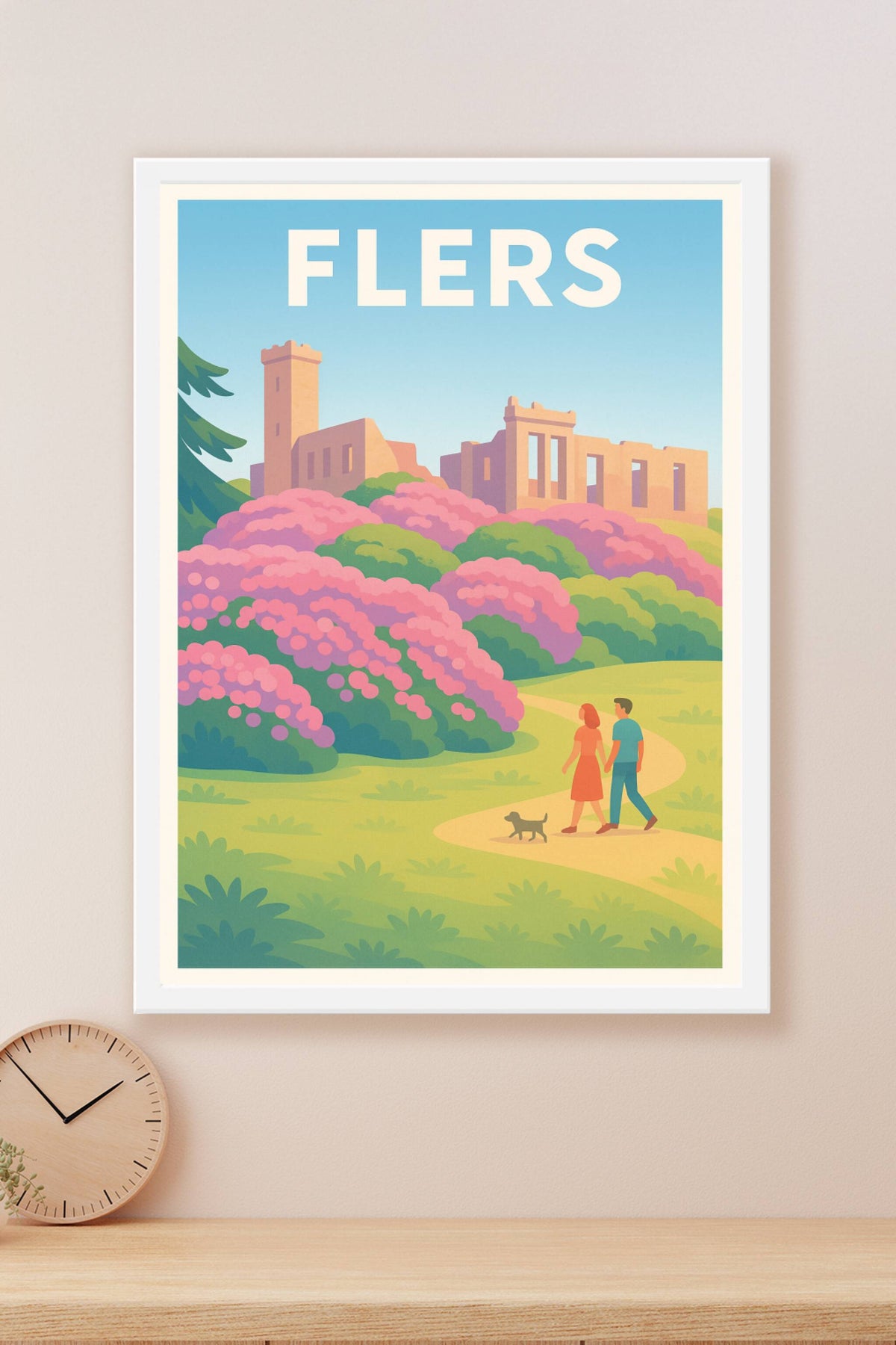 Affiche de Flers - Promenade romantique au cœur de la nature
