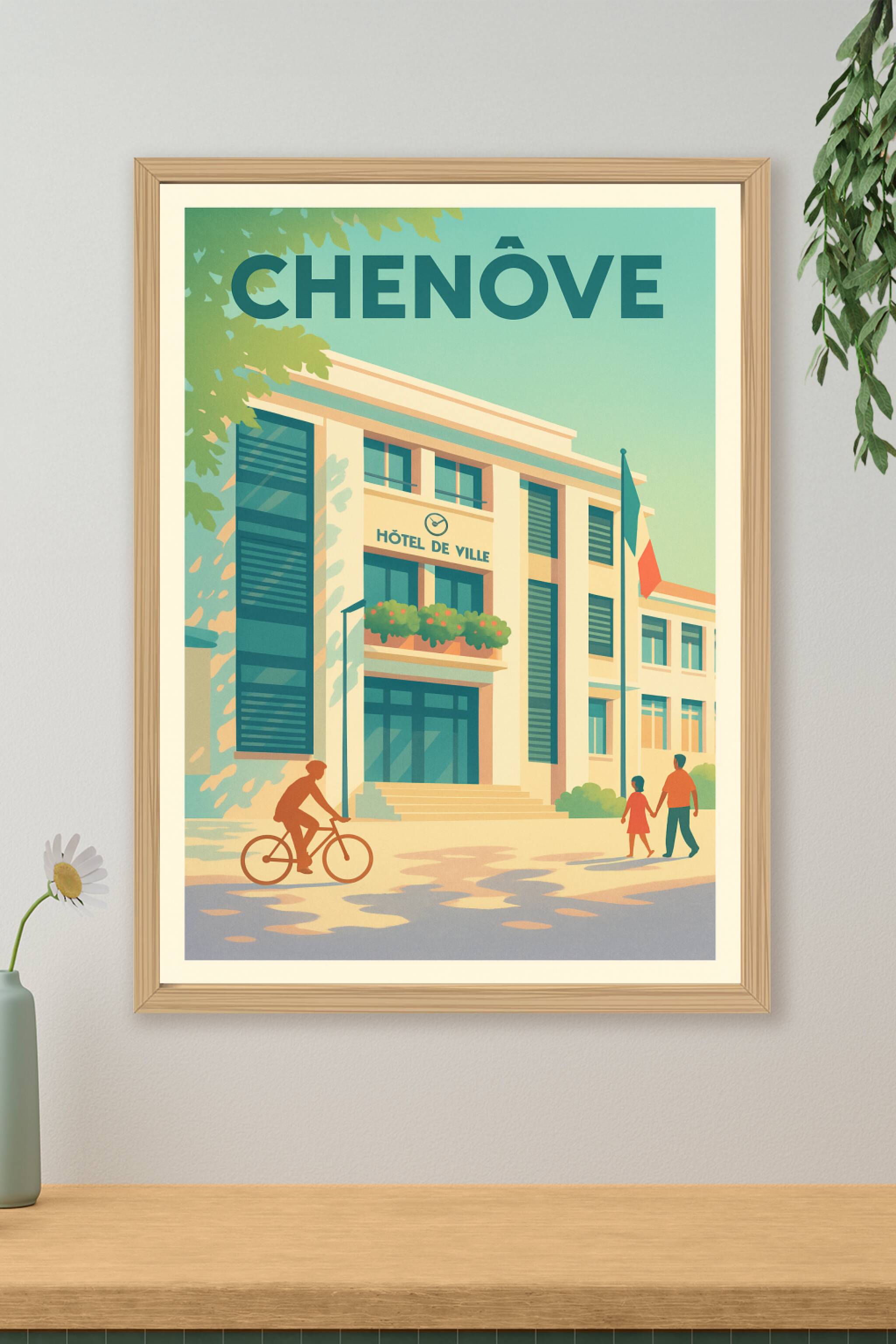 Affiche de Chenôve - Charme et Sérénité à l'Hôtel de Ville