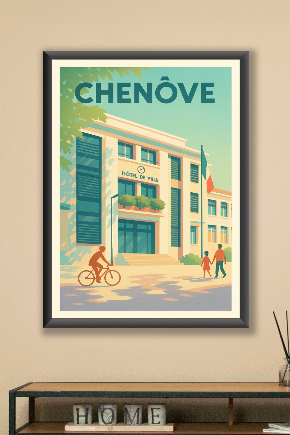 Affiche de Chenôve - Charme et Sérénité à l'Hôtel de Ville