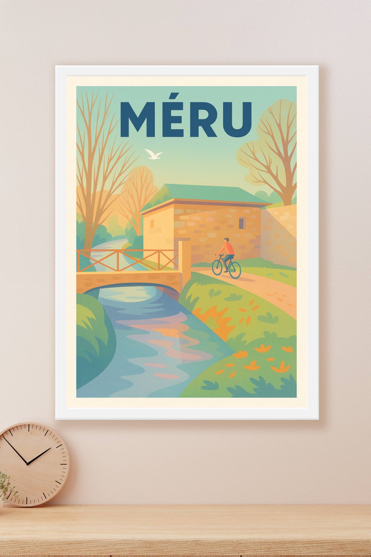 Affiche de Méru - Harmonie bucolique au fil de l'eau