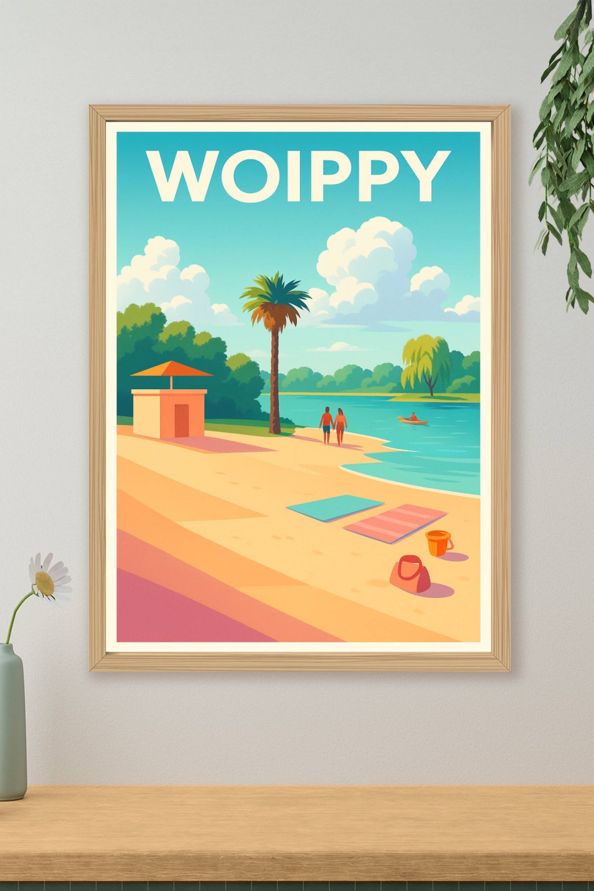 Affiche de Woippy - Évasion au bord de l'eau