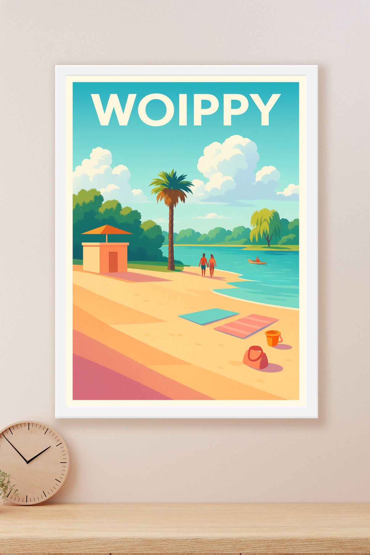 Affiche de Woippy - Évasion au bord de l'eau