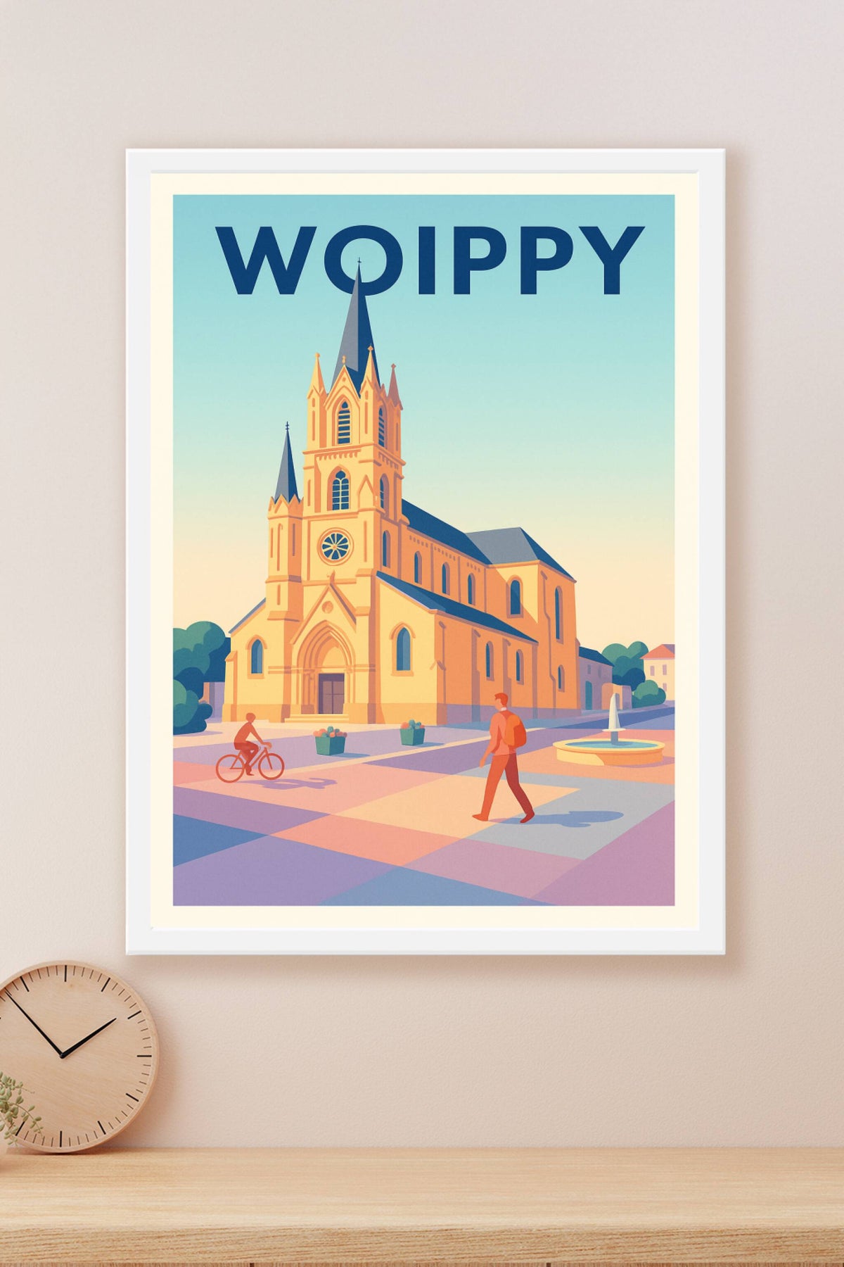 Affiche de Woippy - Charme et Sérénité en Lorraine