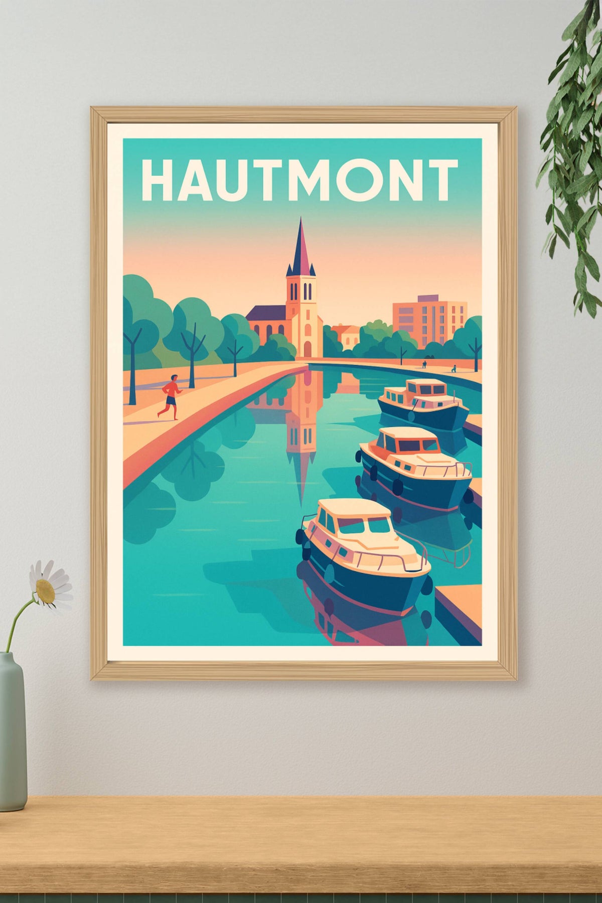 Affiche de Hautmont - Sérénité au fil de l'eau