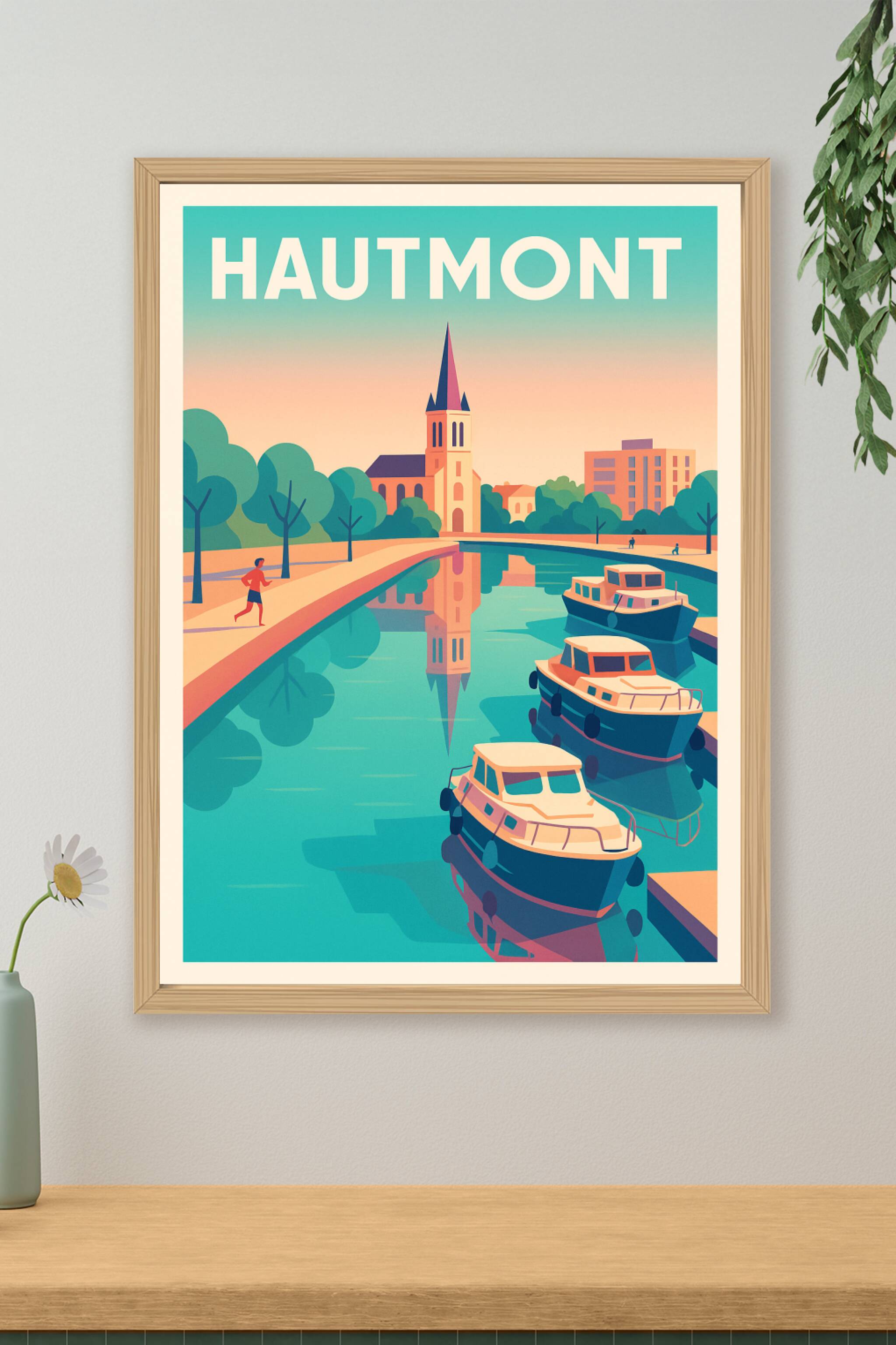 Affiche de Hautmont - Sérénité au fil de l'eau