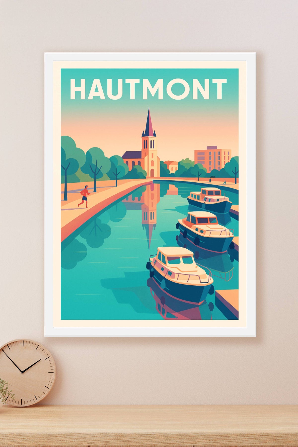 Affiche de Hautmont - Sérénité au fil de l'eau