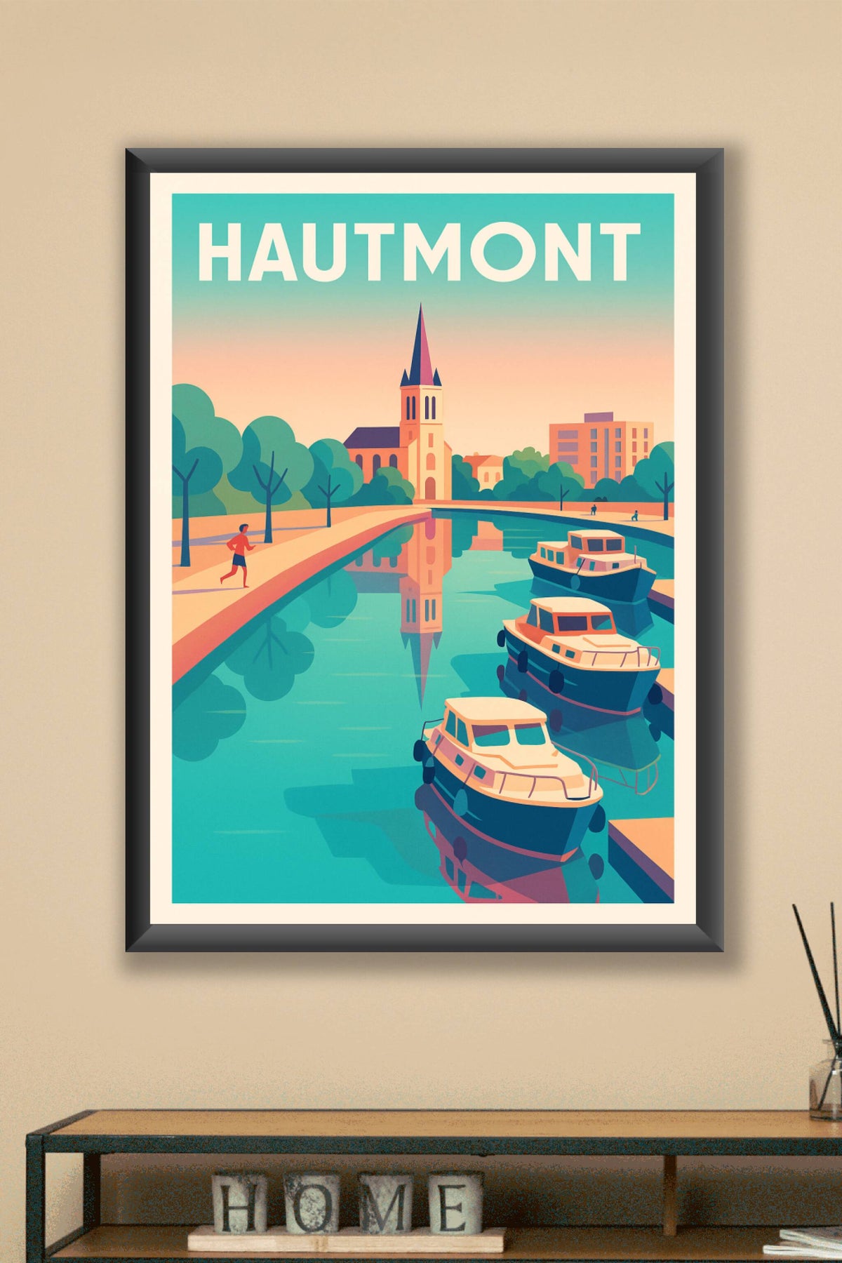 Affiche de Hautmont - Sérénité au fil de l'eau