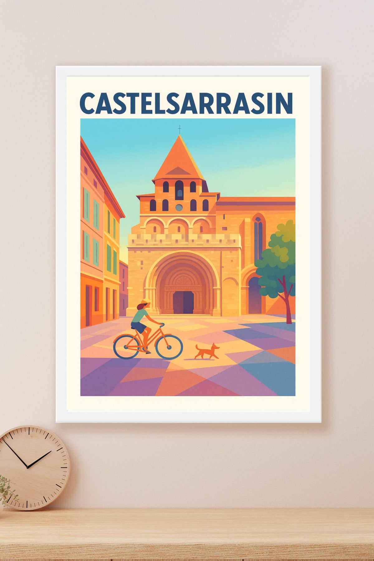 Affiche de Castelsarrasin - Balade ensoleillée au cœur de la ville