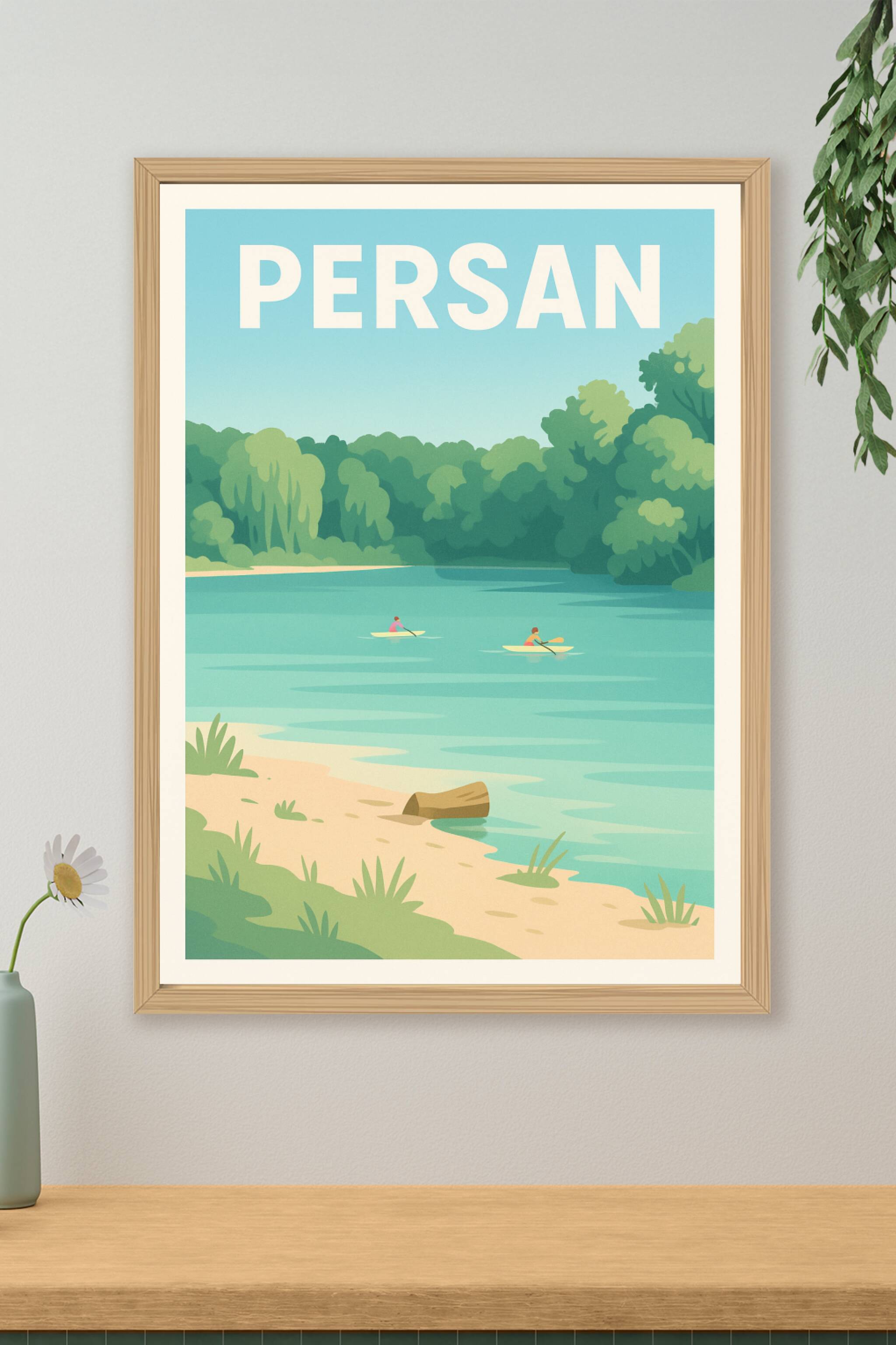 Affiche de Persan - Évasion nature au fil de l'eau