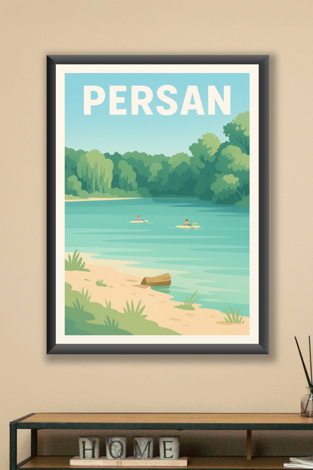 Affiche de Persan - Évasion nature au fil de l'eau