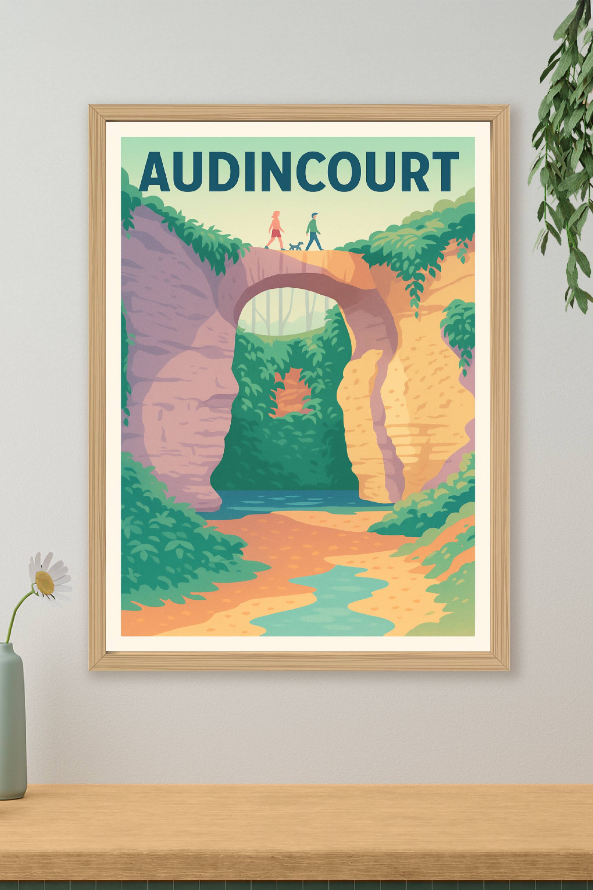 Affiche de Audincourt - Nature et découvertes au coeur du Jura