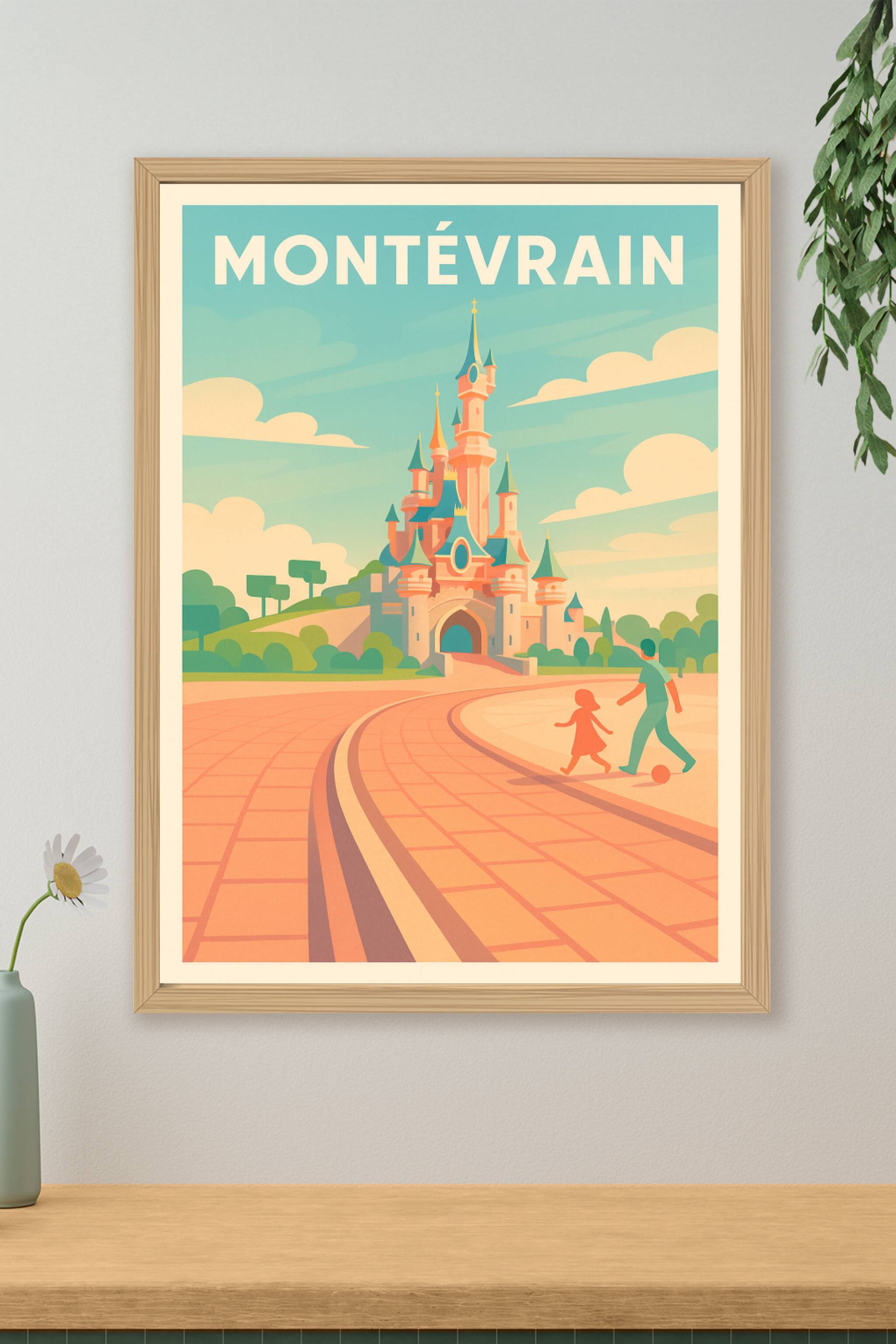 Affiche de Montévrain - L'entrée magique du rêve