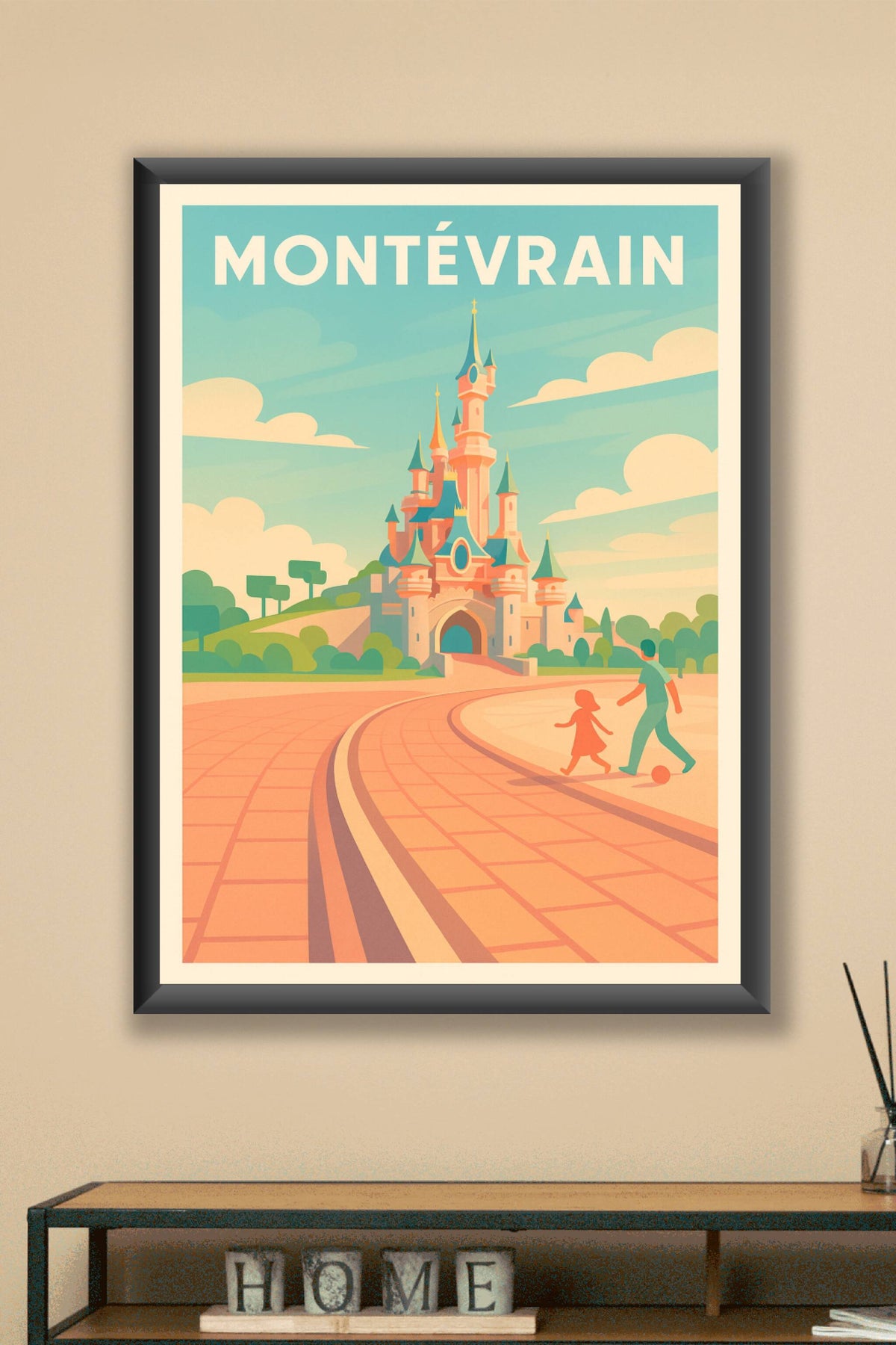Affiche de Montévrain - L'entrée magique du rêve