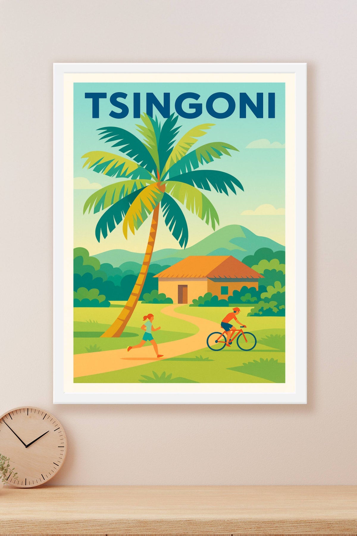 Affiche de Tsingoni - Escapade tropicale et nature retrouvée