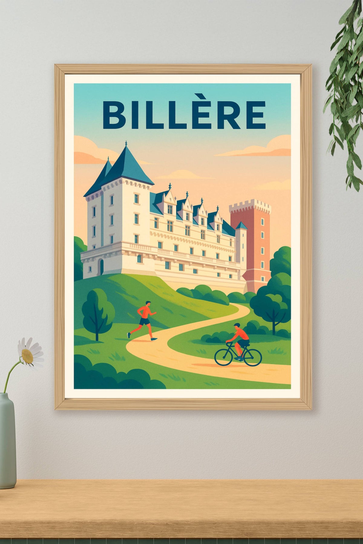 Affiche de Billère - Charme et Nature en Harmonie