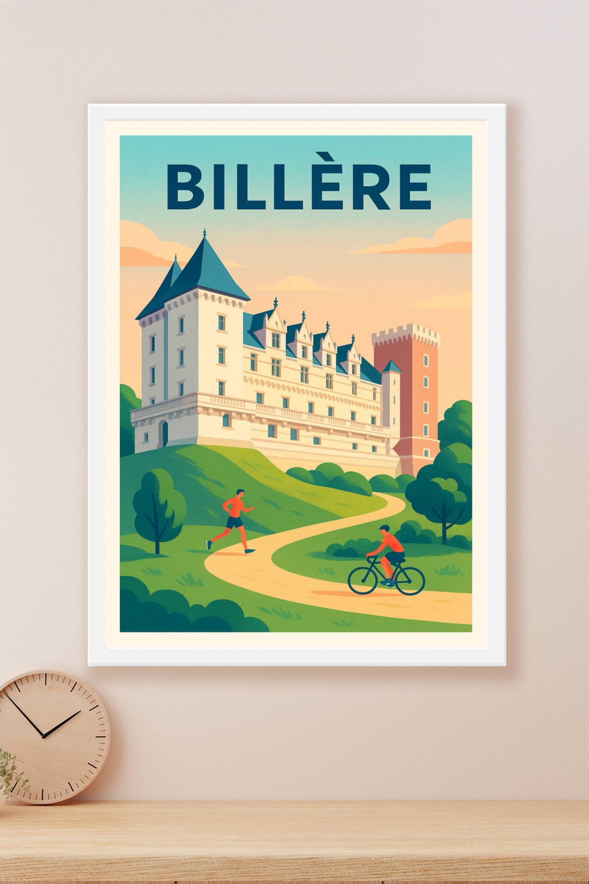 Affiche de Billère - Charme et Nature en Harmonie