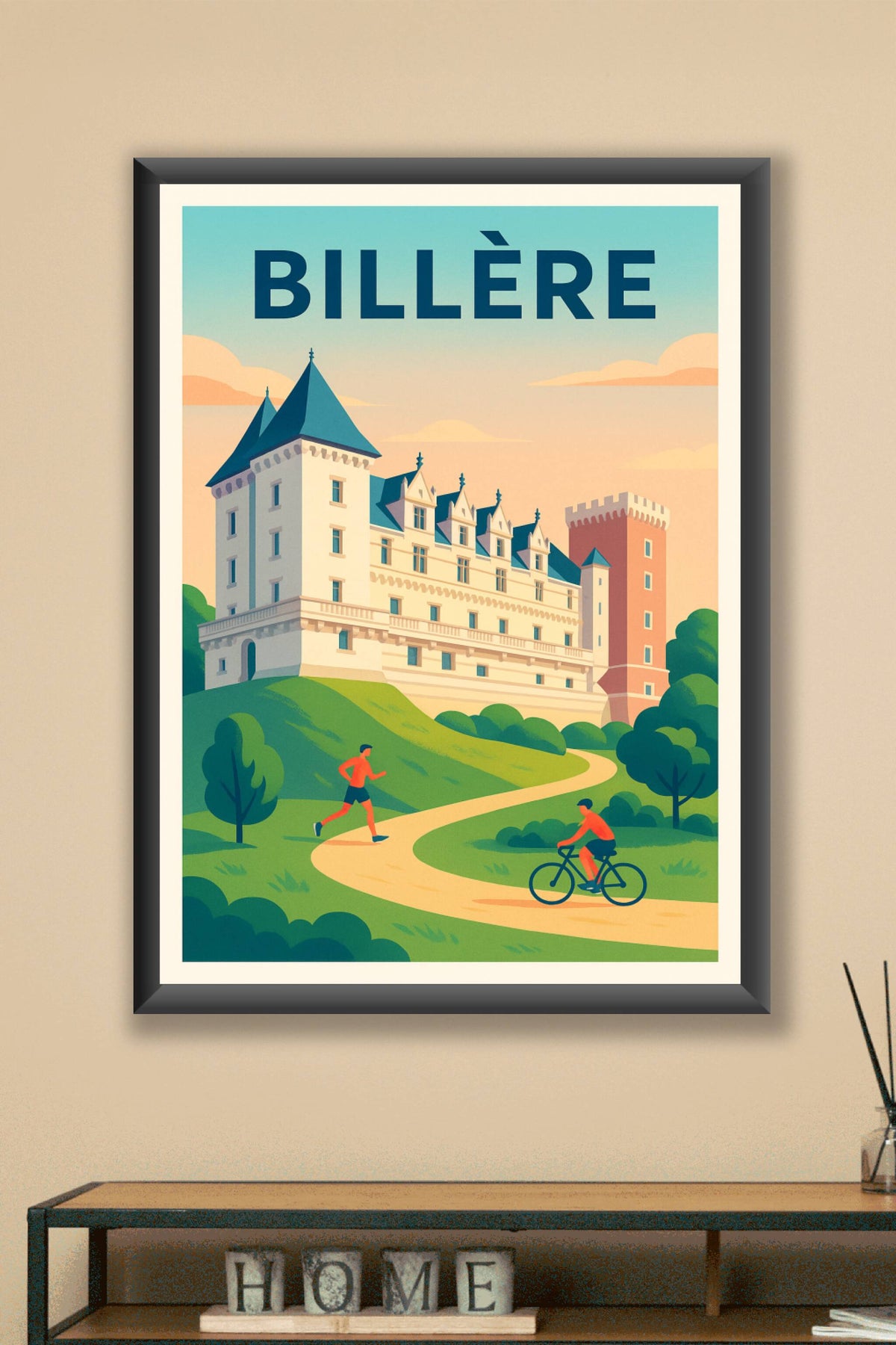 Affiche de Billère - Charme et Nature en Harmonie