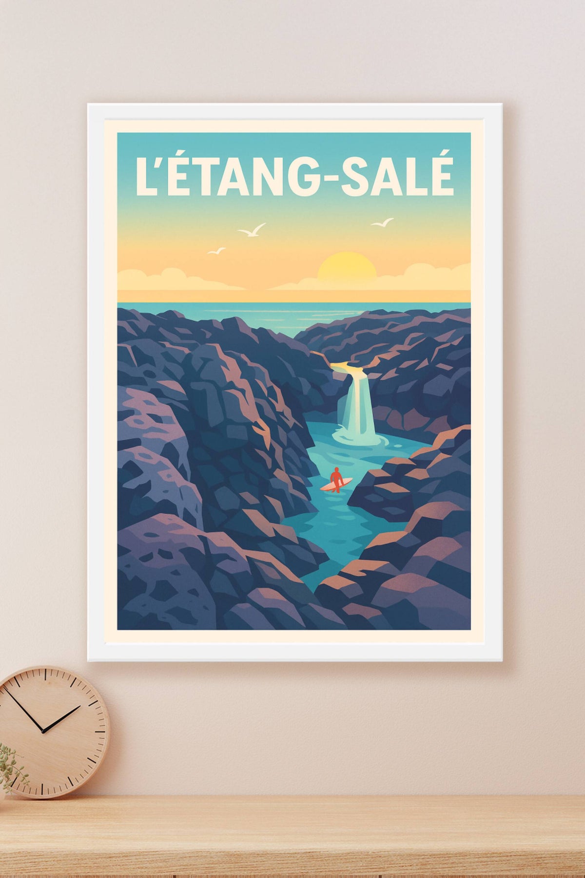 Affiche de L'Étang-Salé - Évasion et sérénité au cœur de la nature