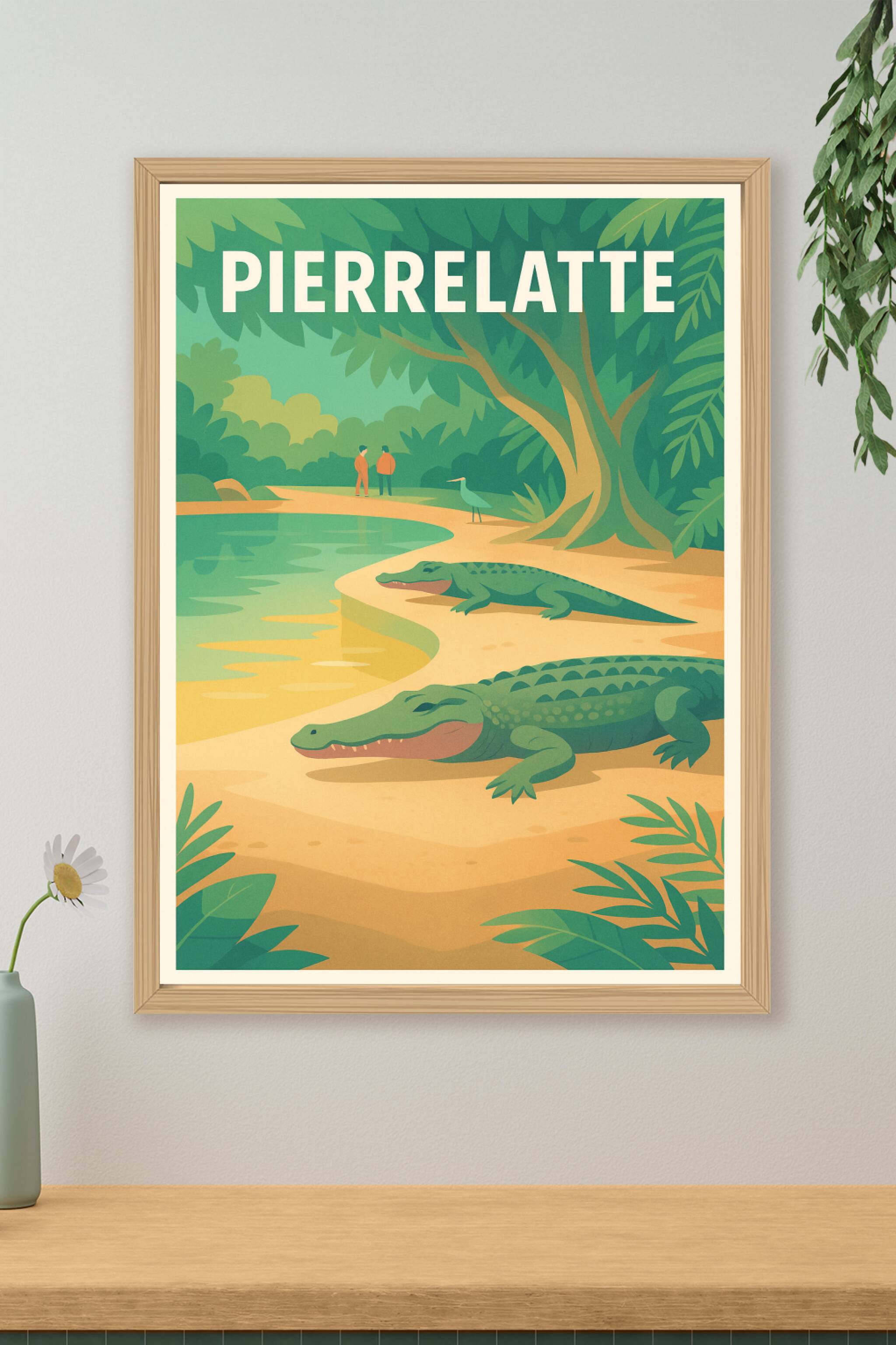 Affiche de Pierrelatte - La nature sauvage en scène