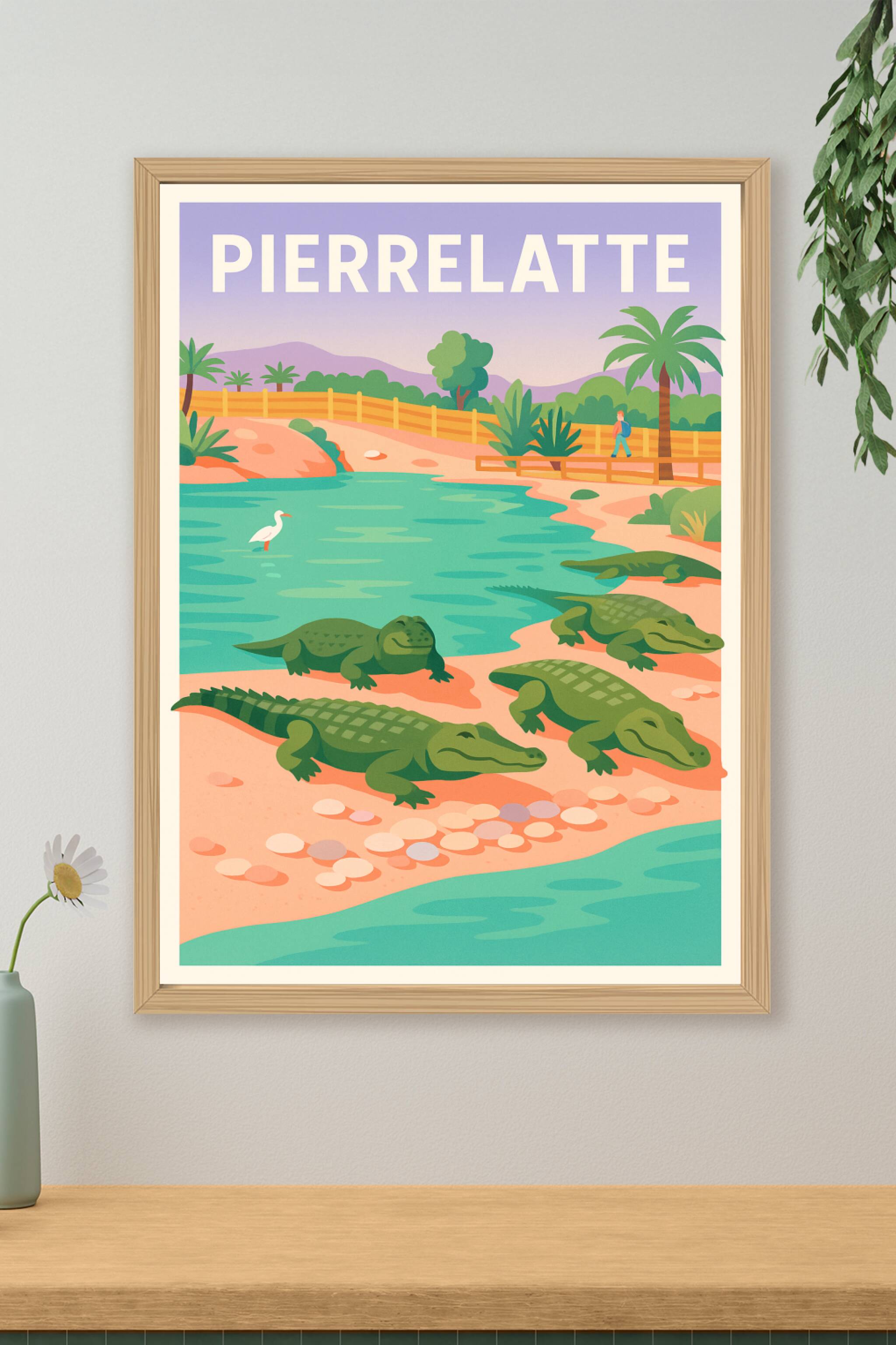 Affiche de Pierrelatte - La nature sauvage en douceur
