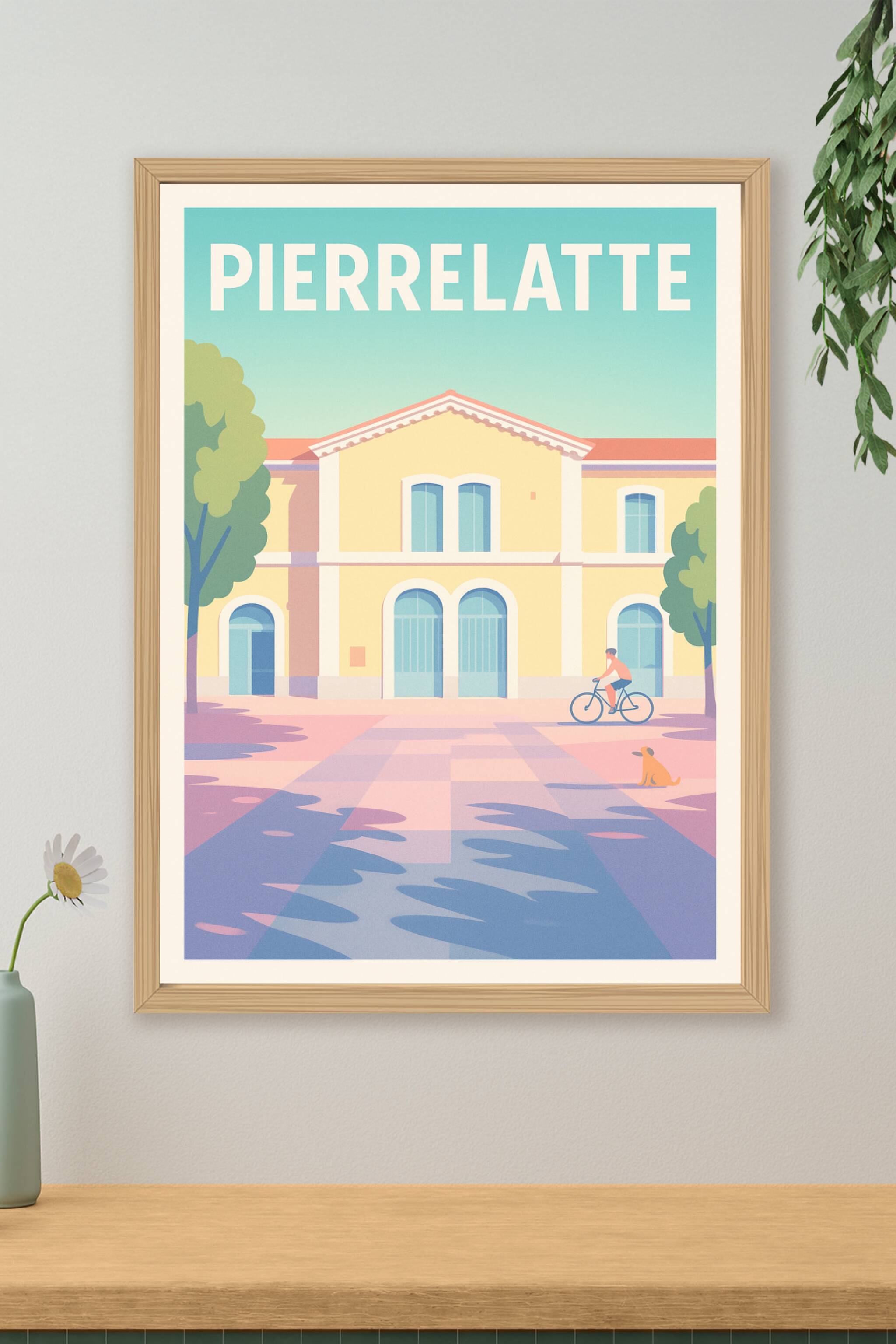 Affiche de Pierrelatte - Une balade ensoleillée au cœur de la ville