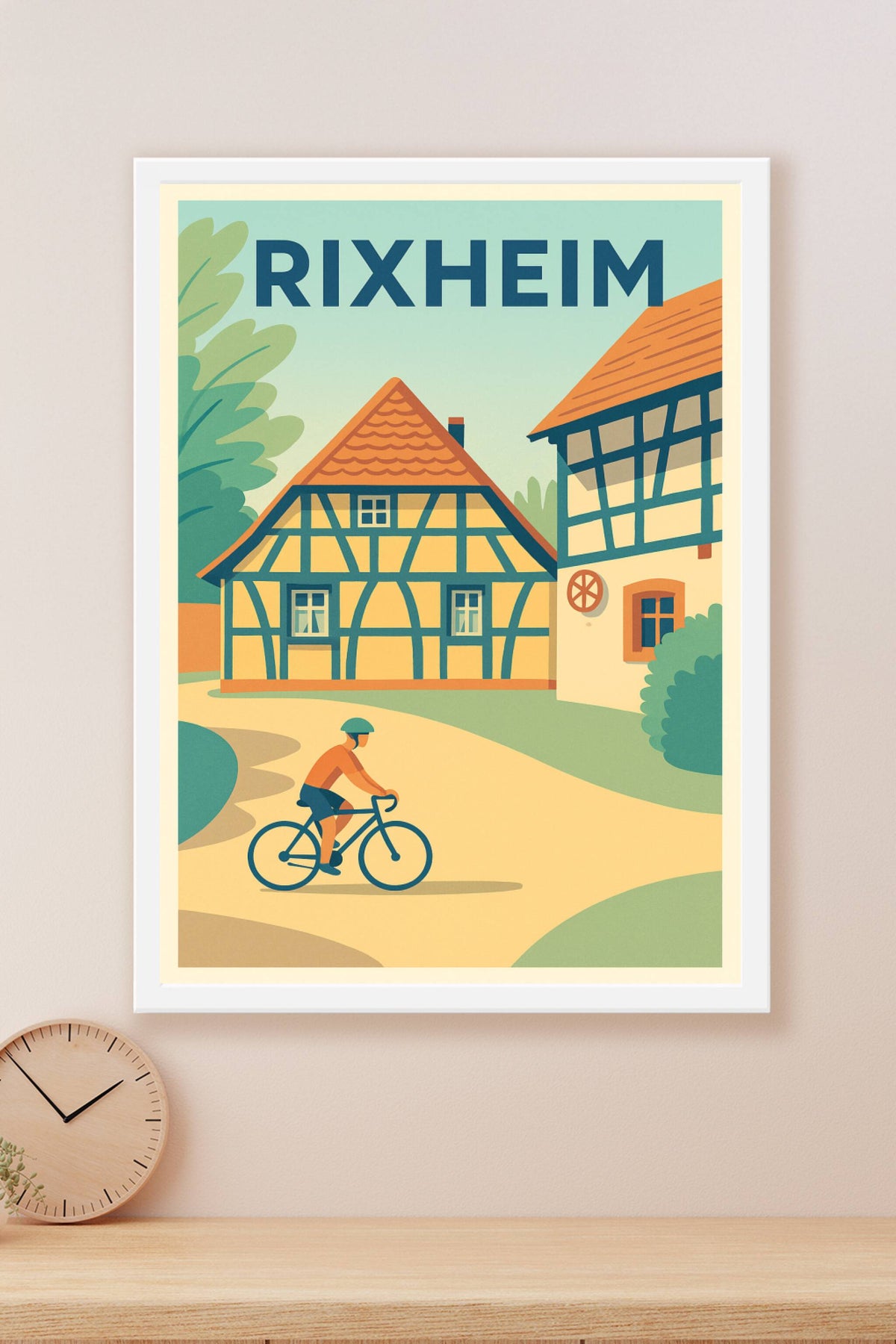 Affiche de Rixheim - Ambiance paisible et traditionnelle