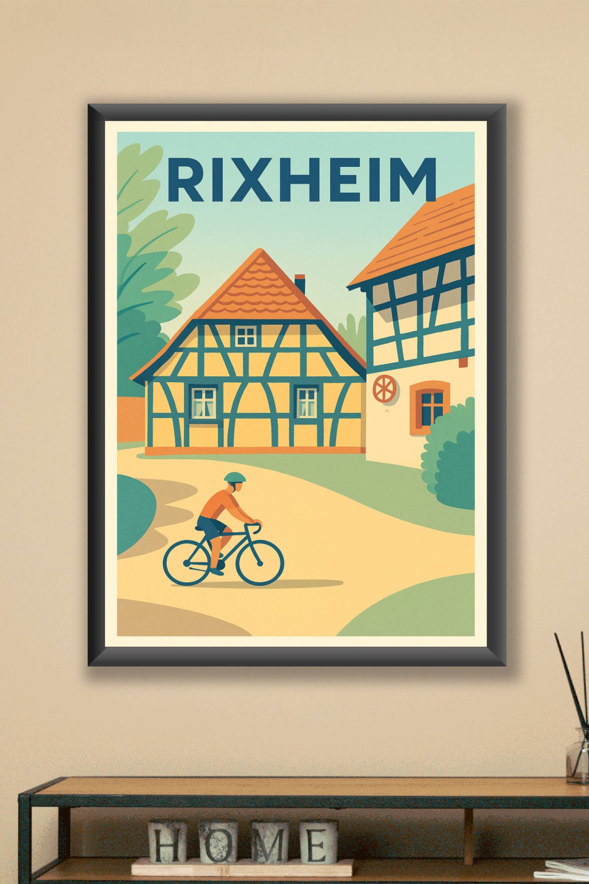 Affiche de Rixheim - Ambiance paisible et traditionnelle