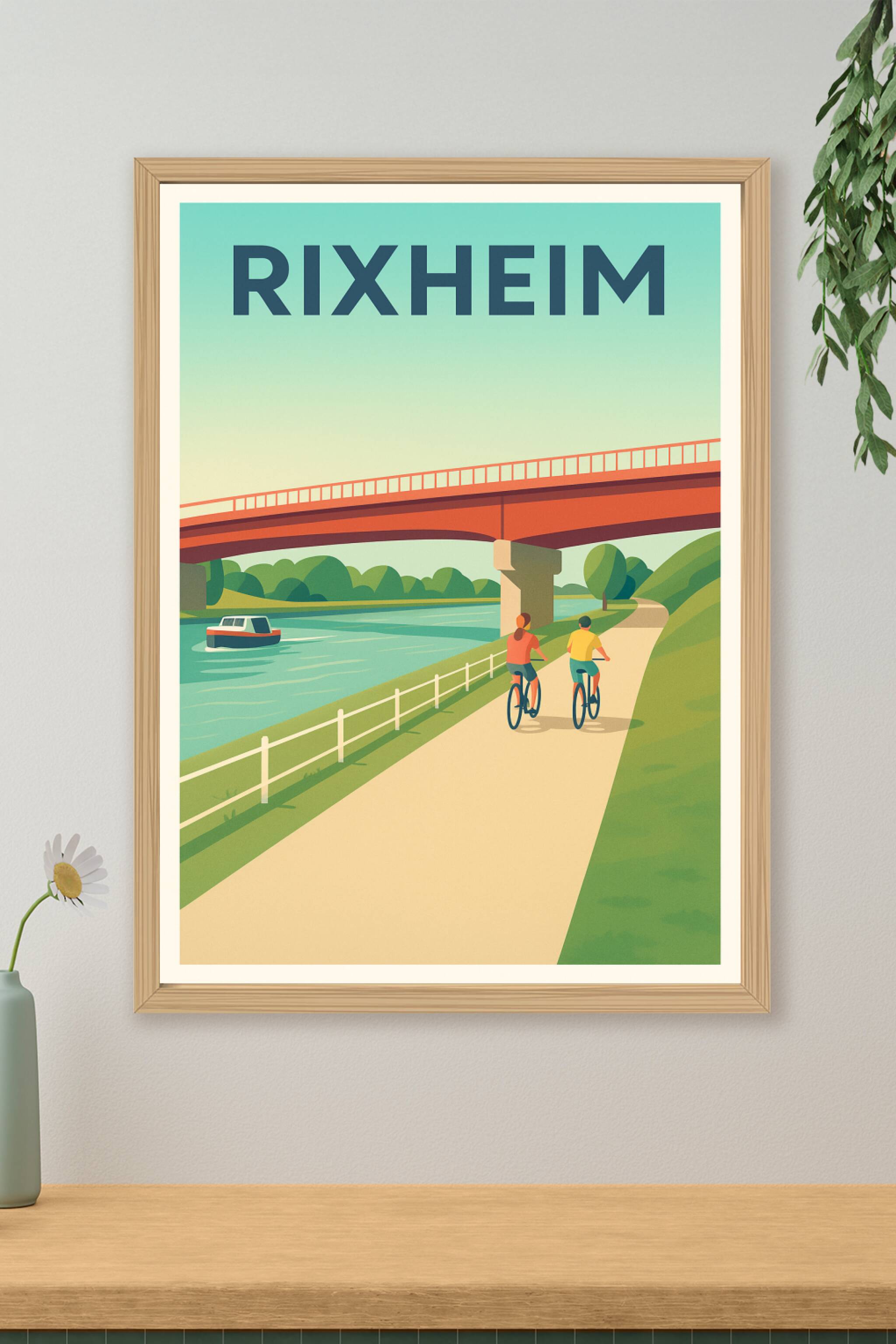 Affiche de Rixheim - Balade au fil de l'eau