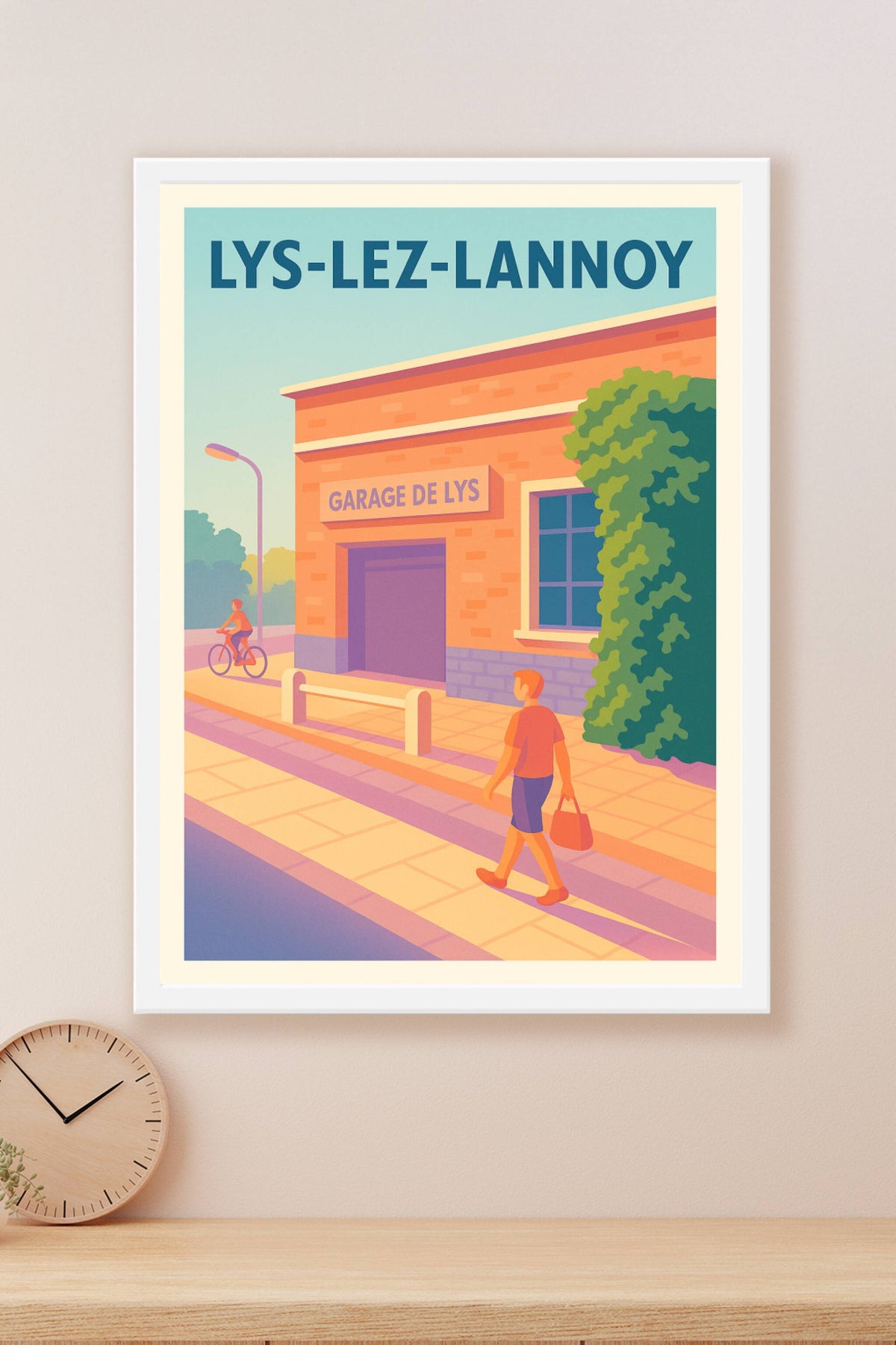 Affiche de Lys-lez-Lannoy - Balade ensoleillée au Garage de Lys