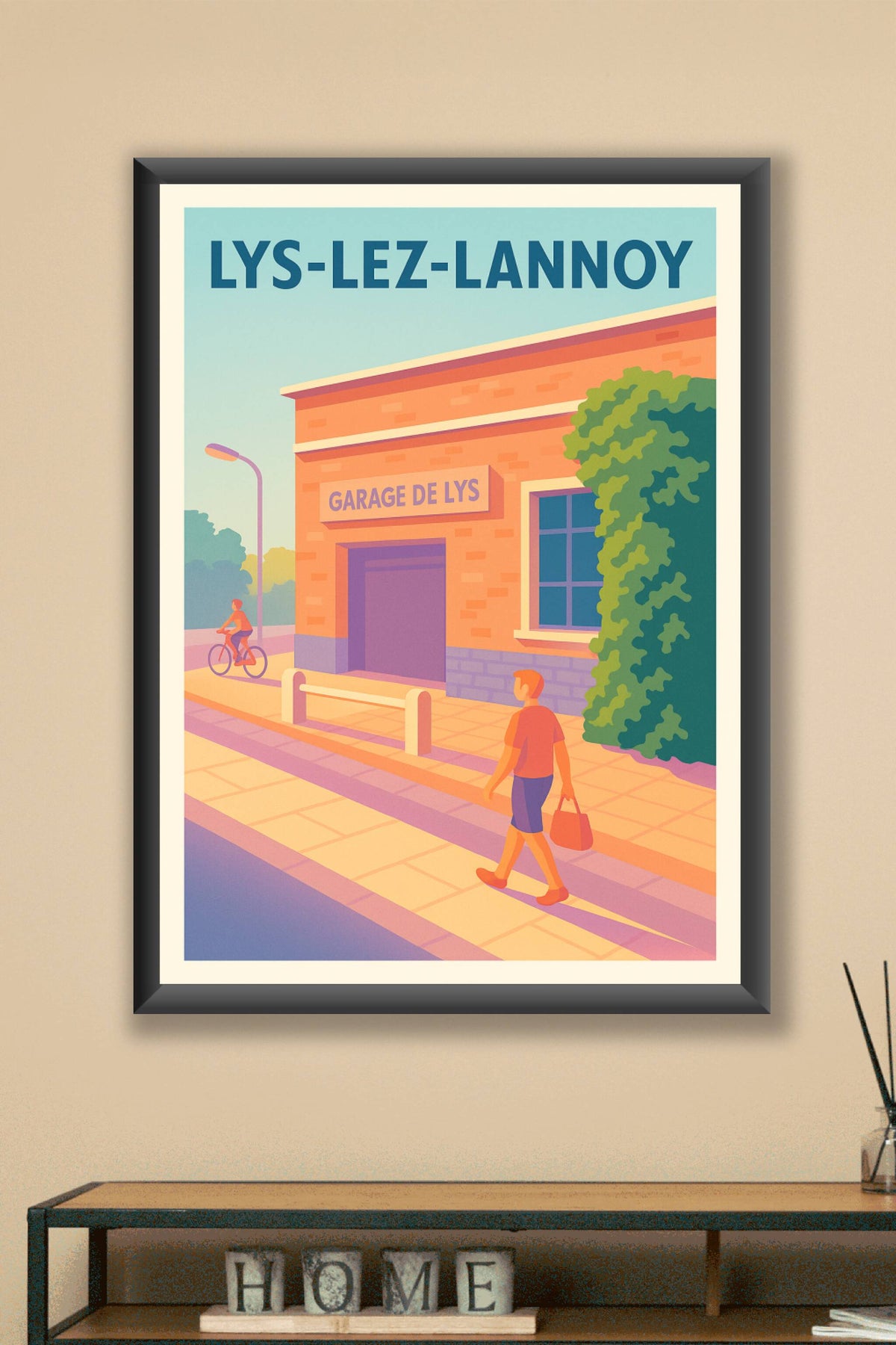 Affiche de Lys-lez-Lannoy - Balade ensoleillée au Garage de Lys