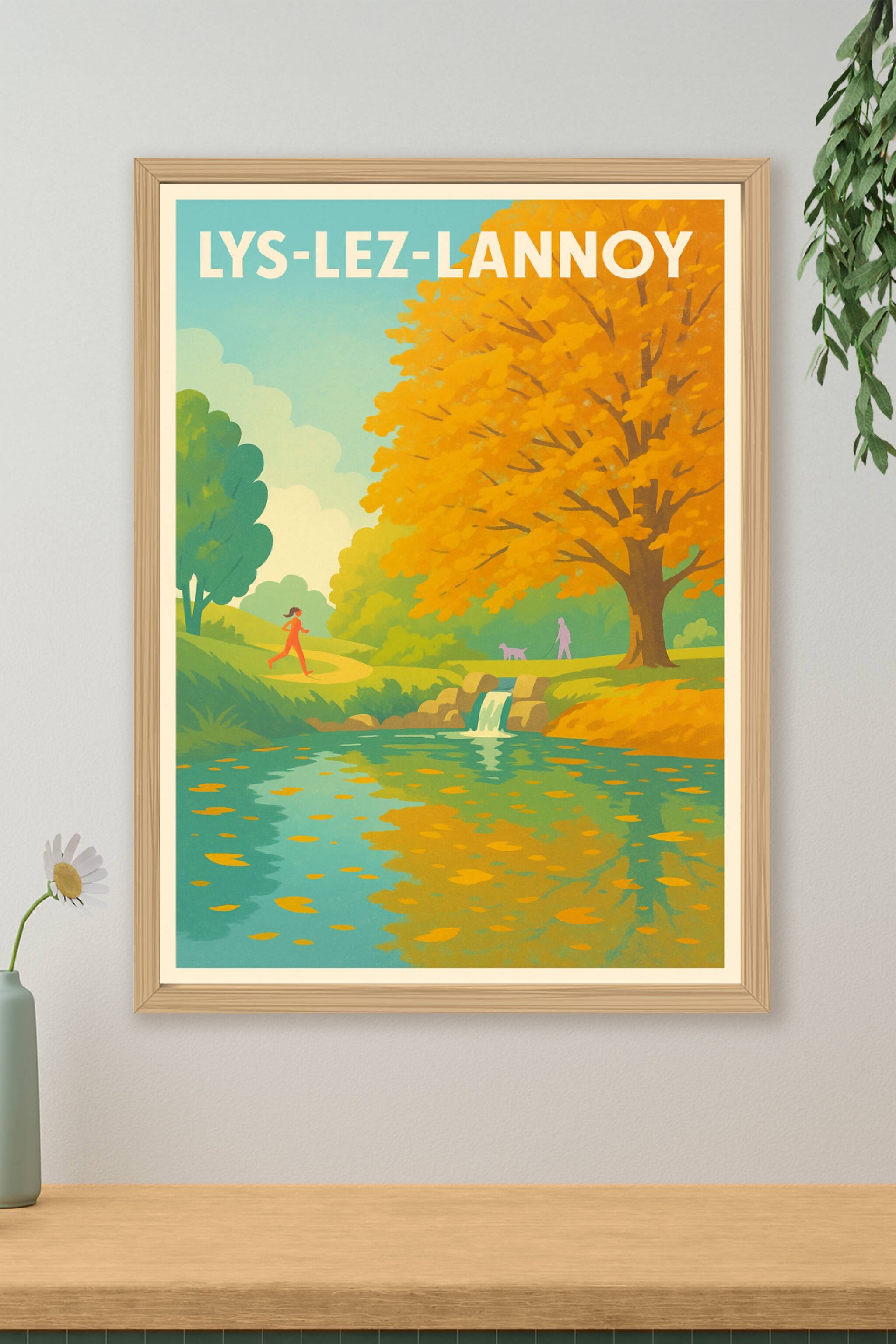 Affiche de Lys-lez-Lannoy - Harmonie automnale au fil de l'eau