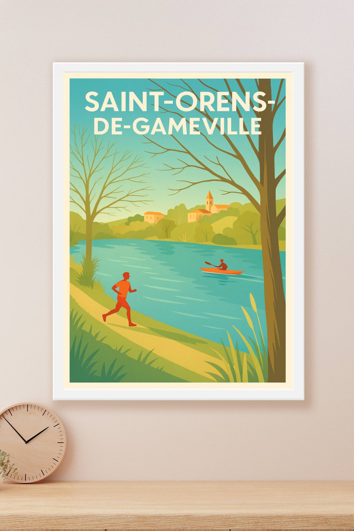Affiche de Saint-Orens-de-Gameville - Évasion nature au fil de l'eau