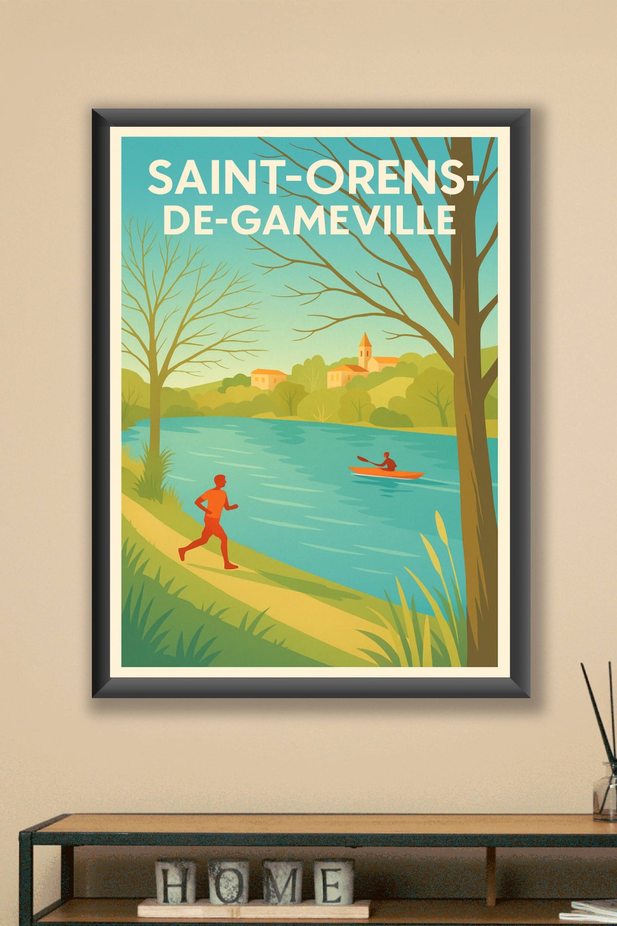 Affiche de Saint-Orens-de-Gameville - Évasion nature au fil de l'eau
